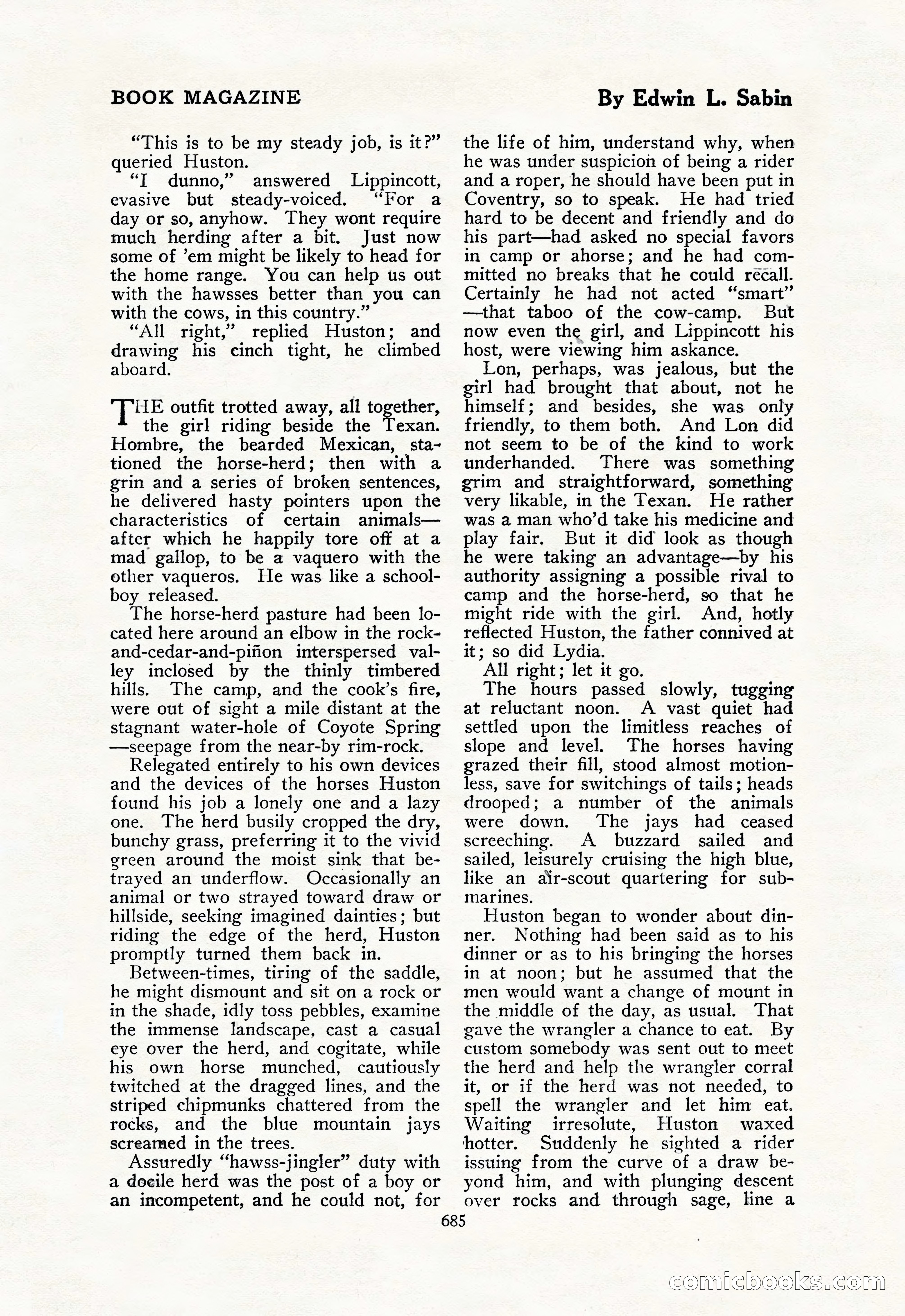 The Blue Book Magazine, February 1918 — page 111 of 204