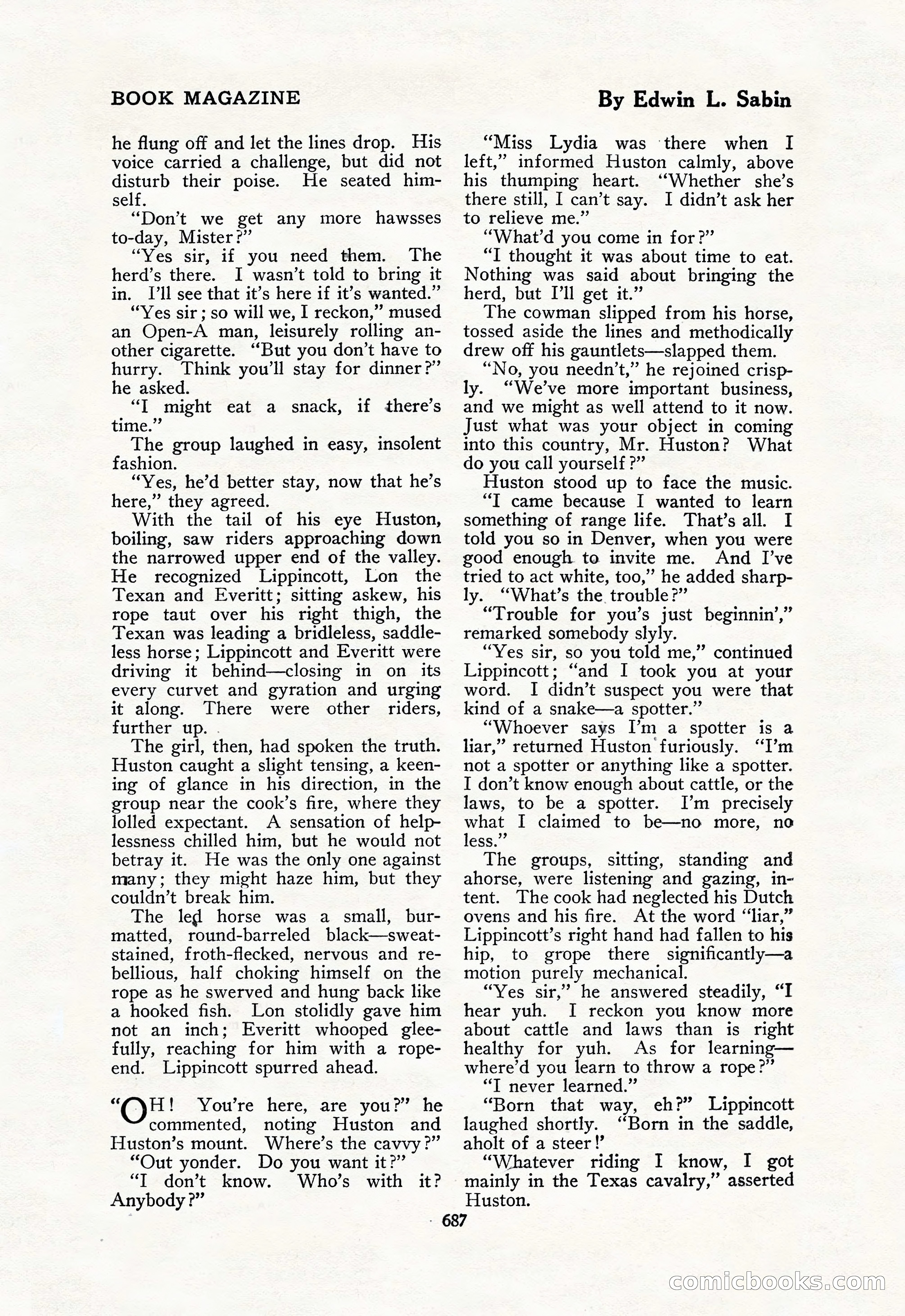 The Blue Book Magazine, February 1918 — page 113 of 204