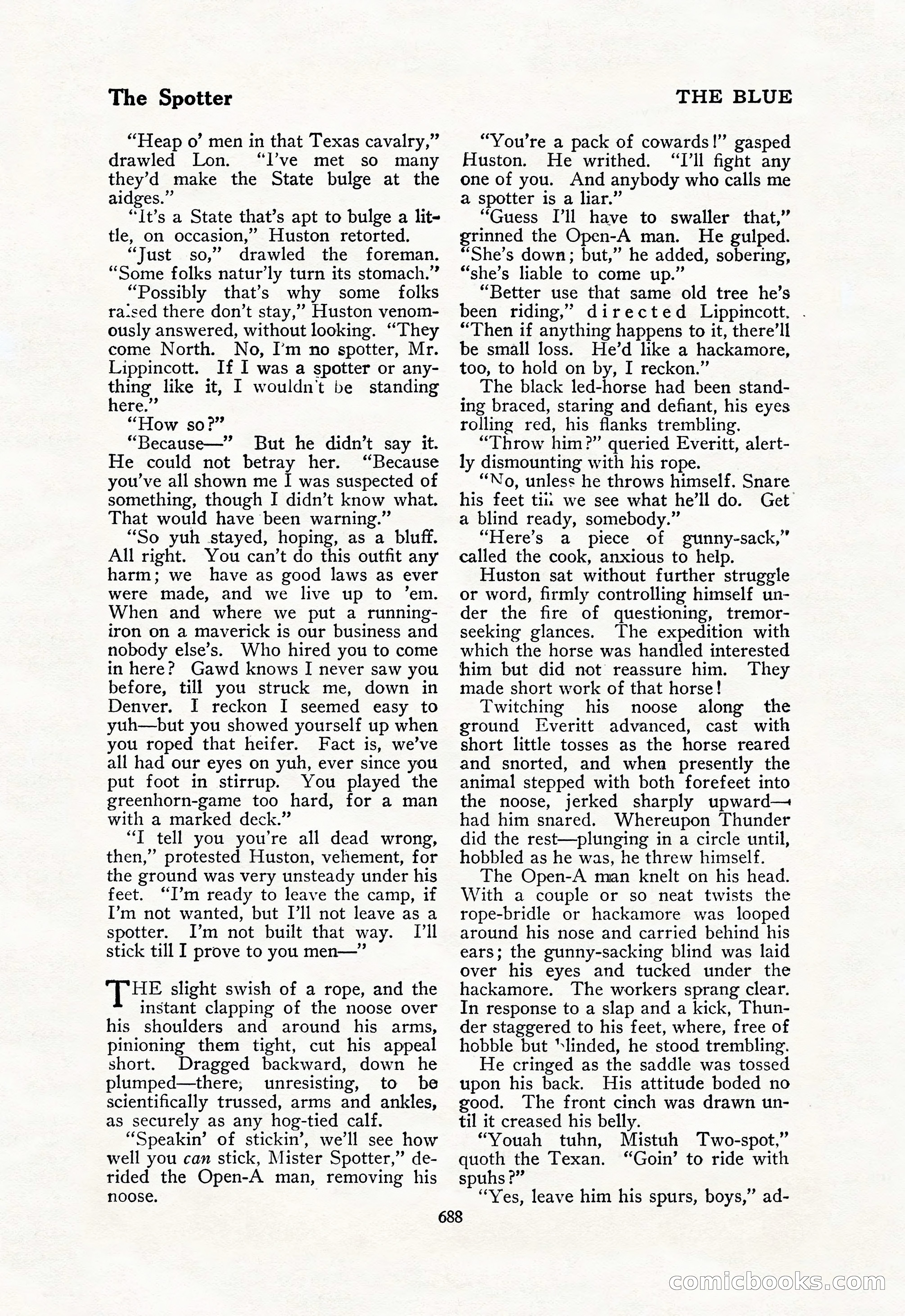 The Blue Book Magazine, February 1918 — page 114 of 204