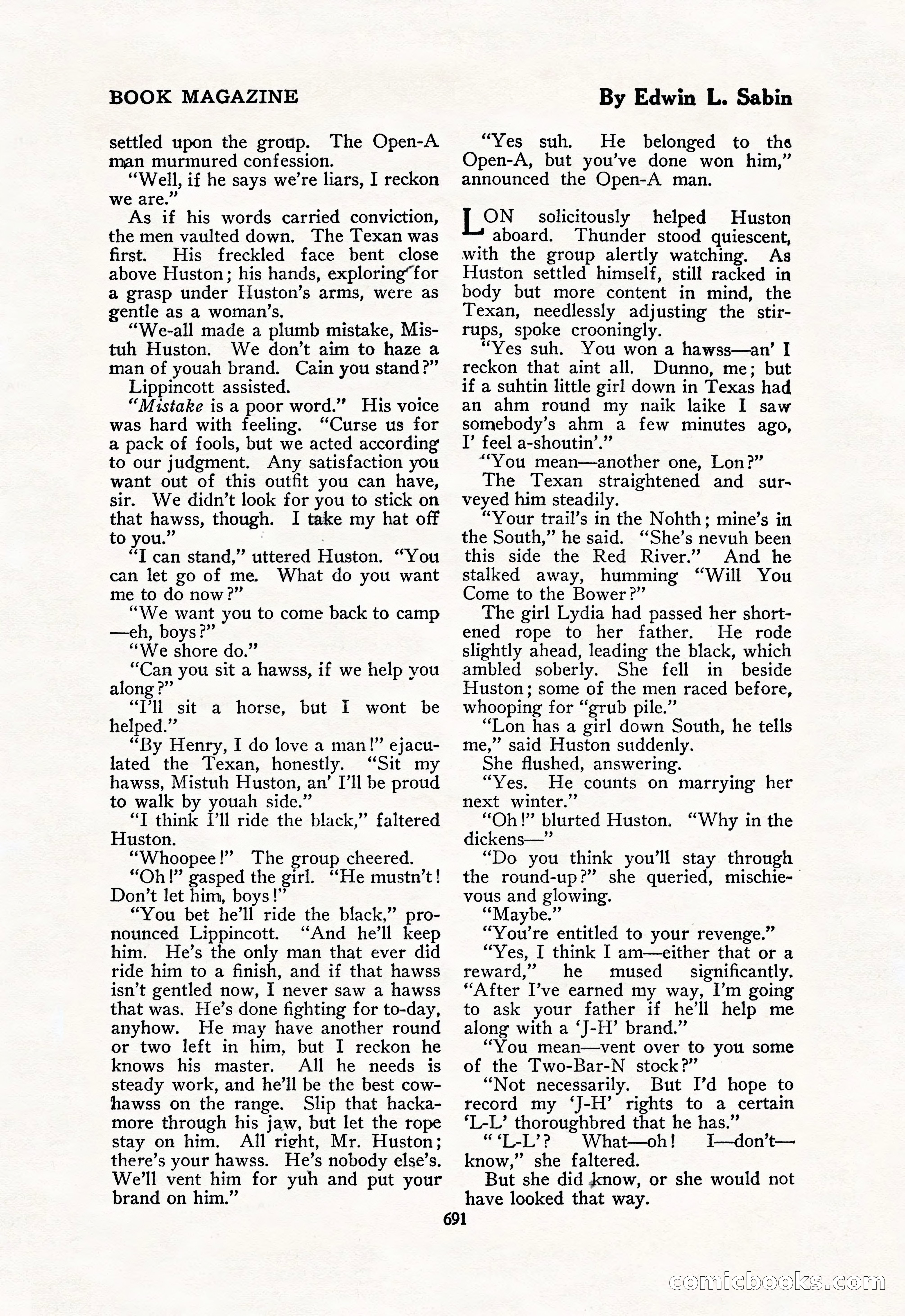 The Blue Book Magazine, February 1918 — page 117 of 204