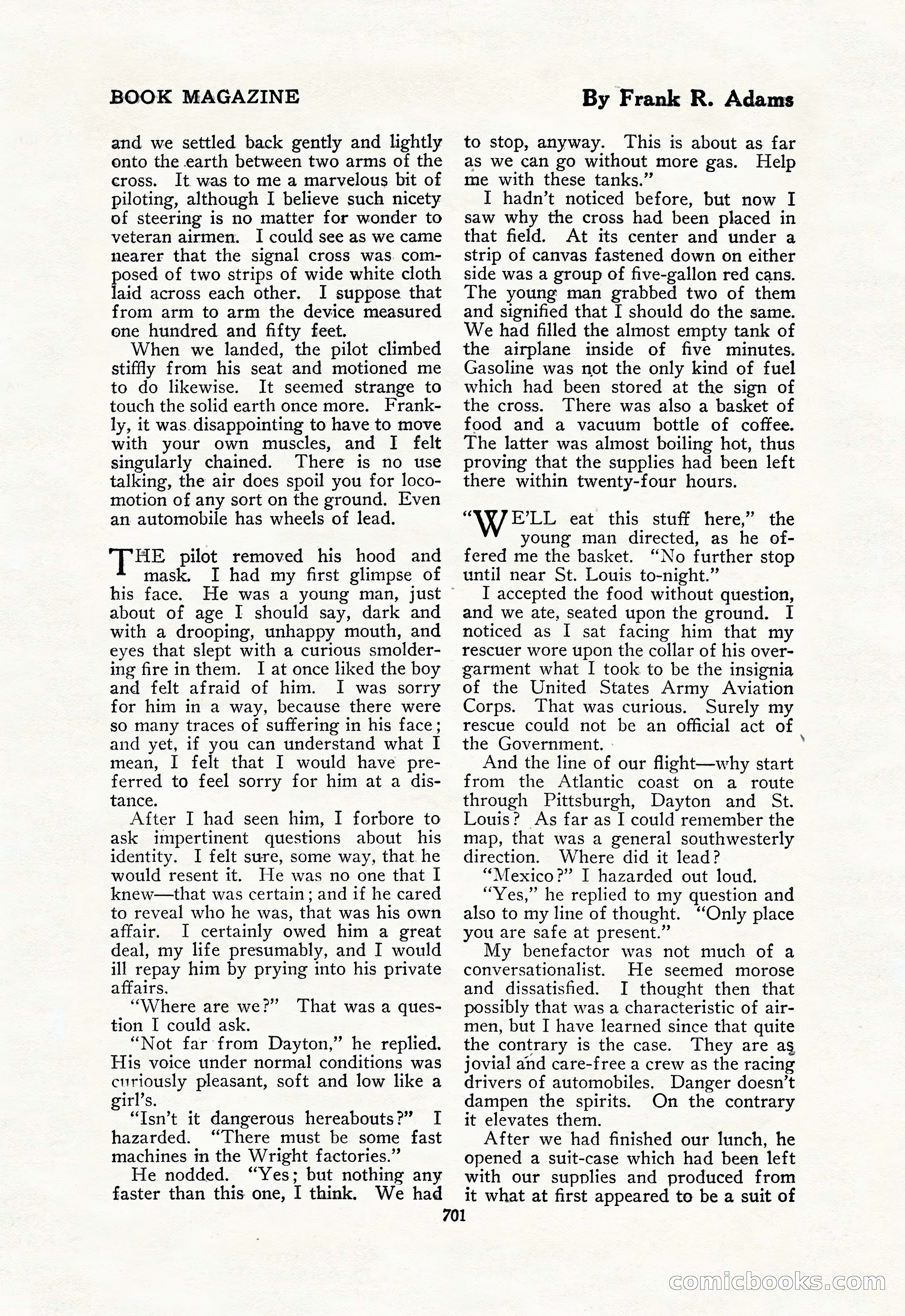 The Blue Book Magazine, February 1918 — page 127 of 204