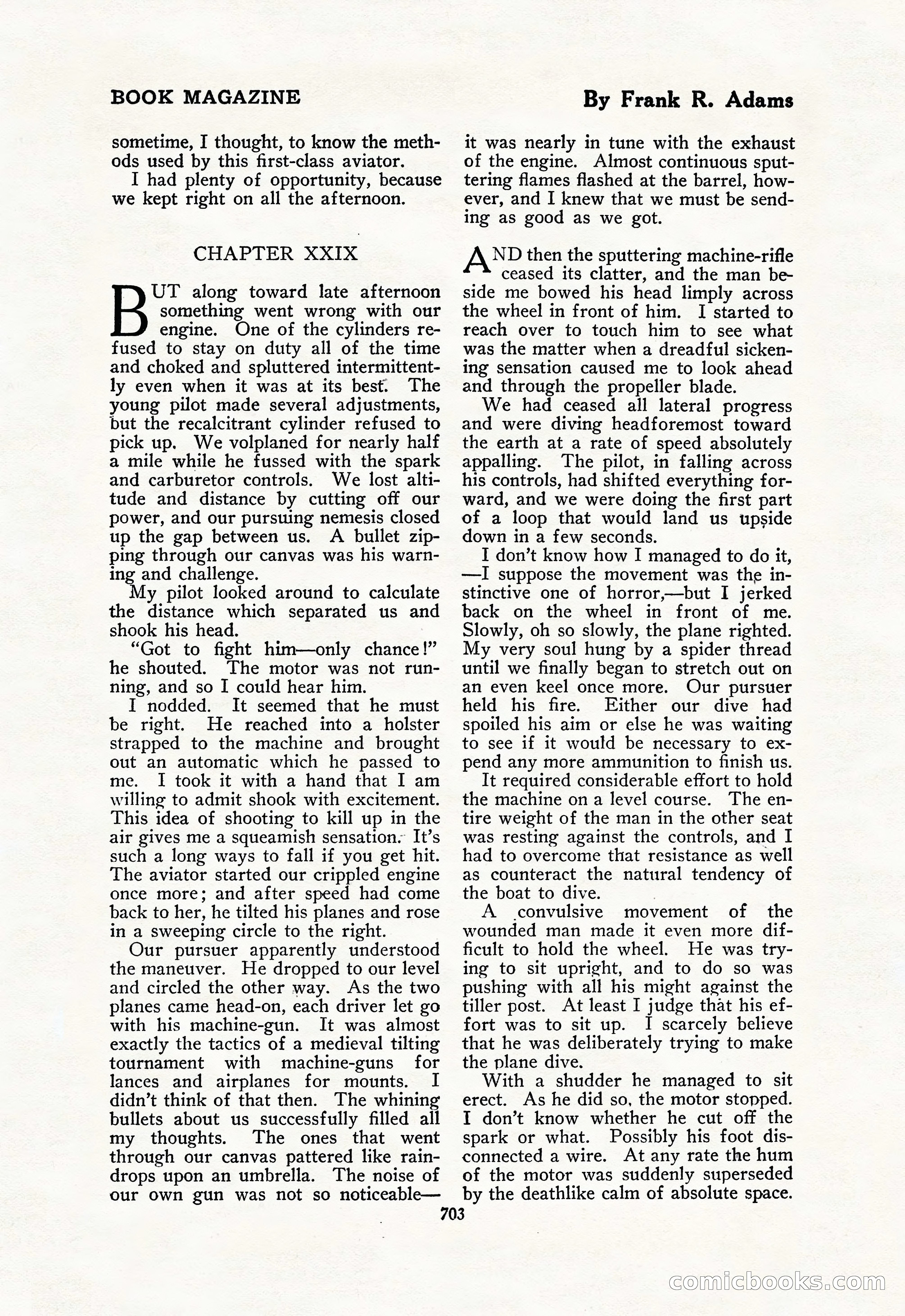 The Blue Book Magazine, February 1918 — page 129 of 204