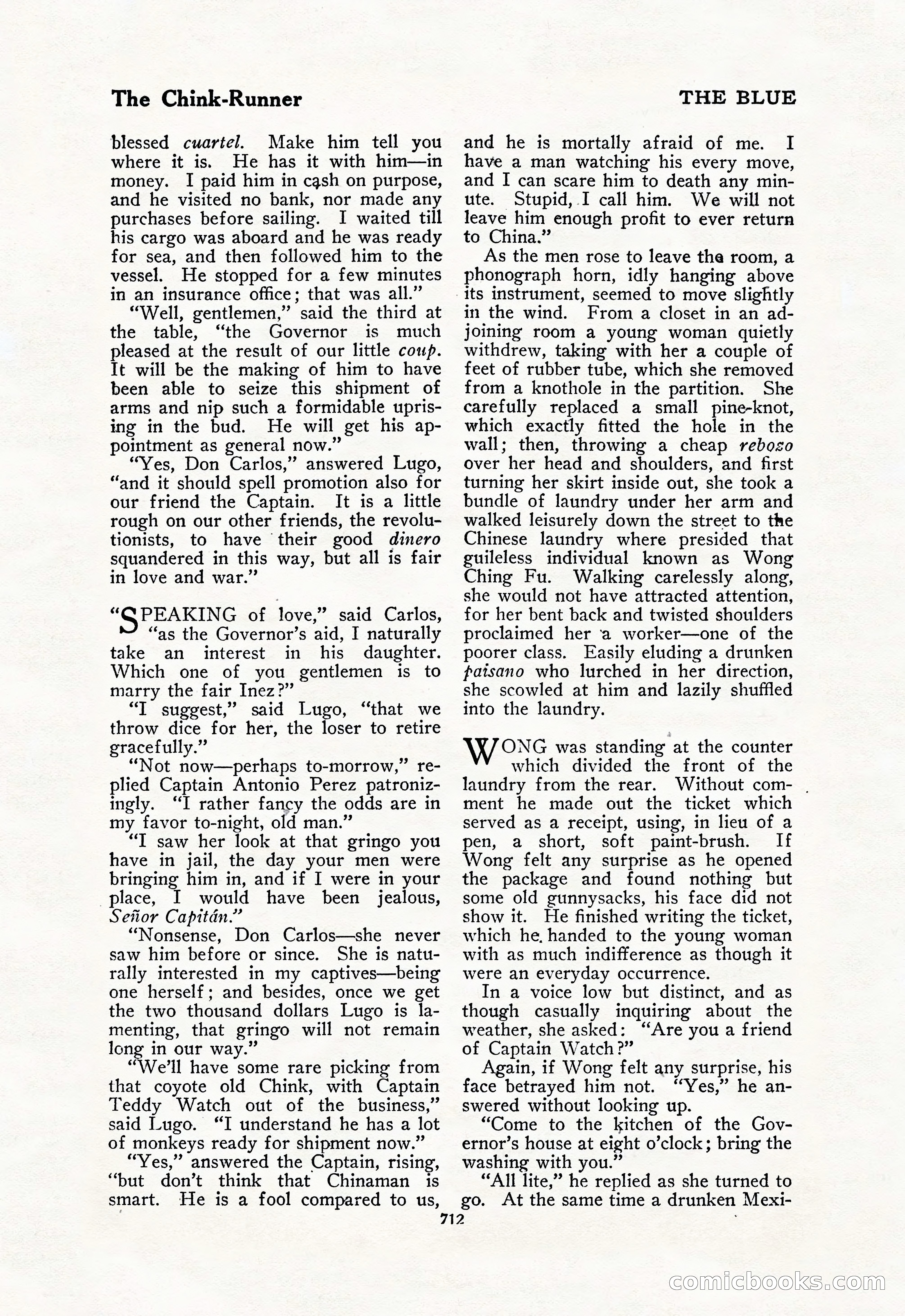 The Blue Book Magazine, February 1918 — page 138 of 204