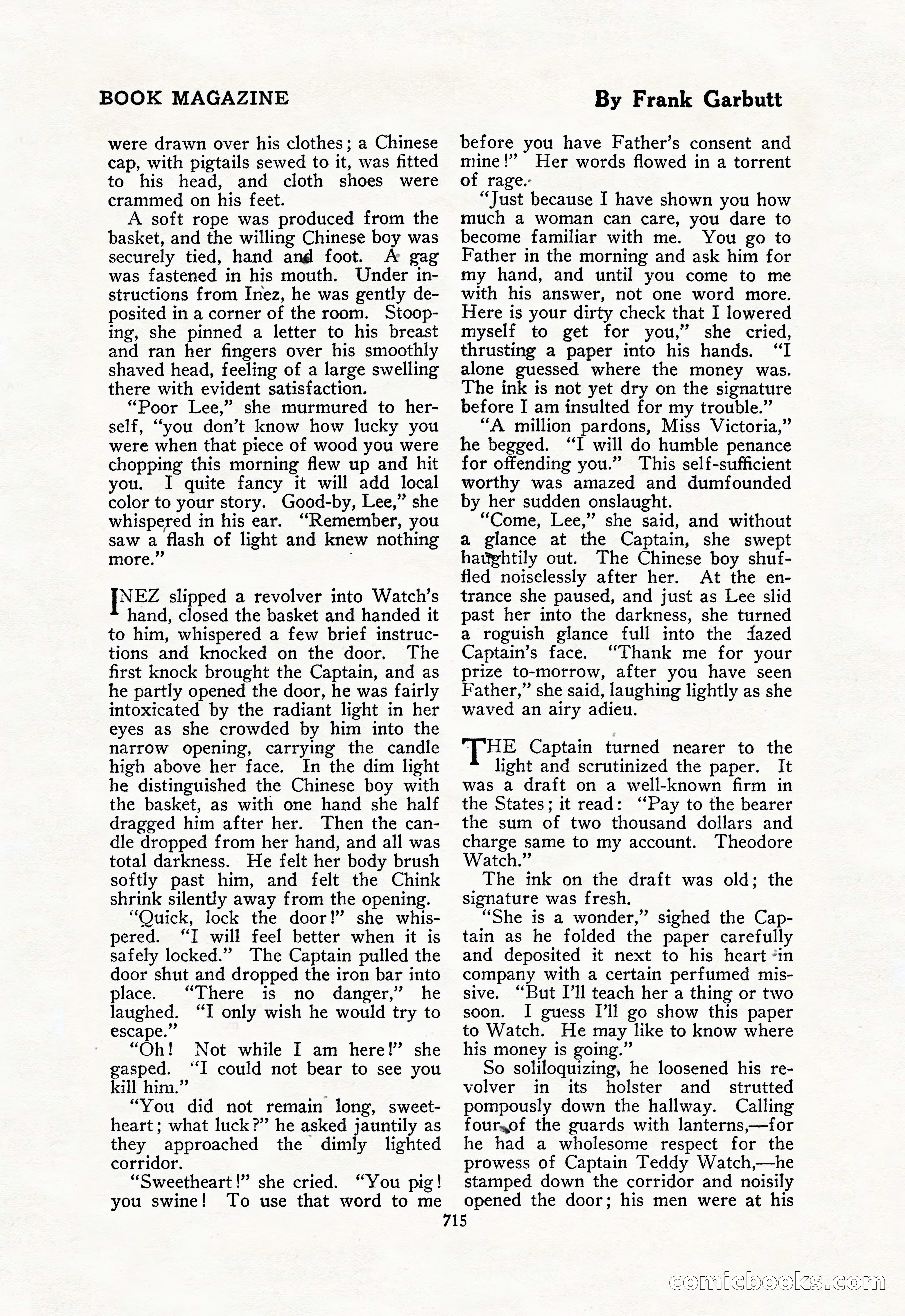 The Blue Book Magazine, February 1918 — page 141 of 204