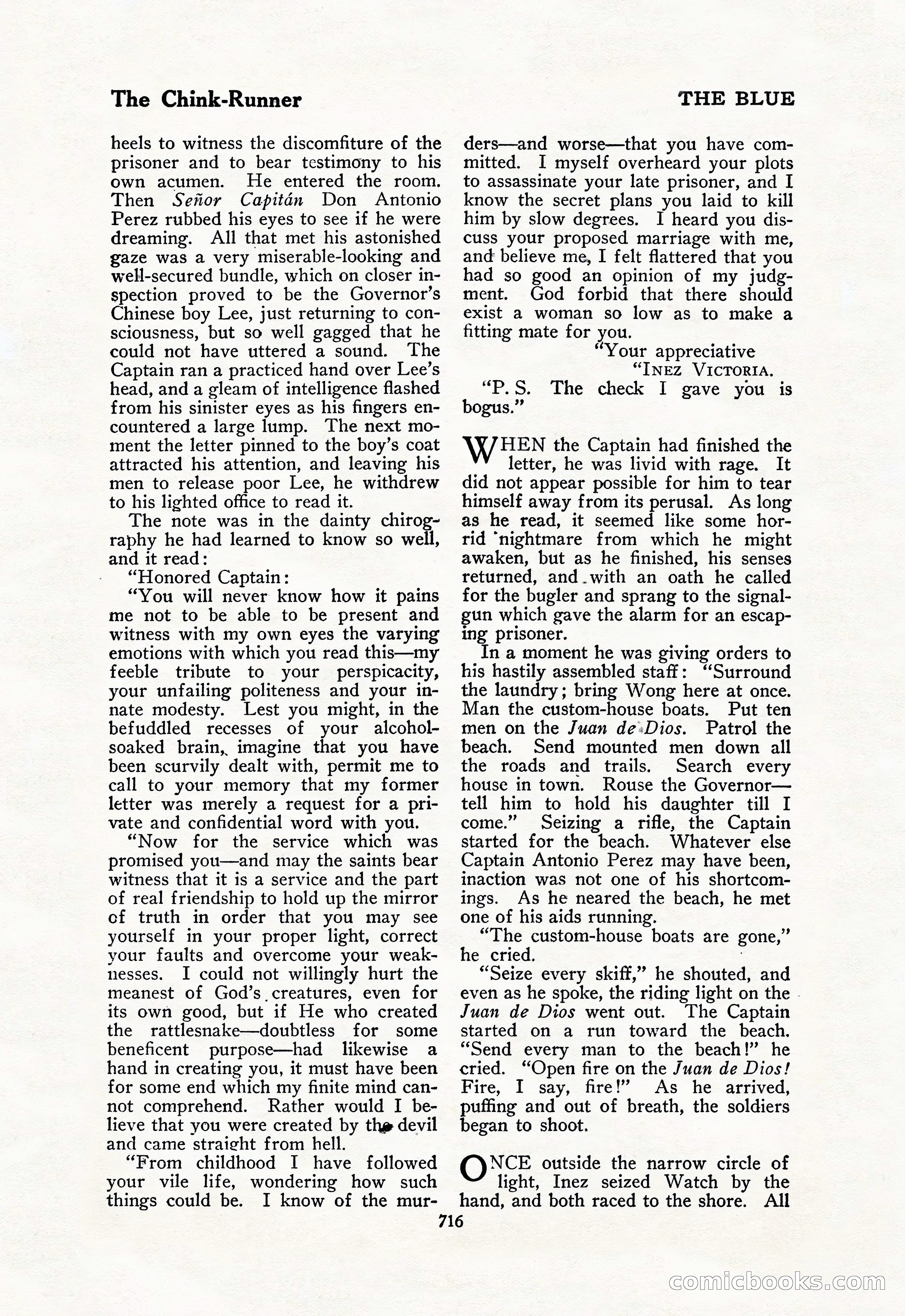 The Blue Book Magazine, February 1918 — page 142 of 204