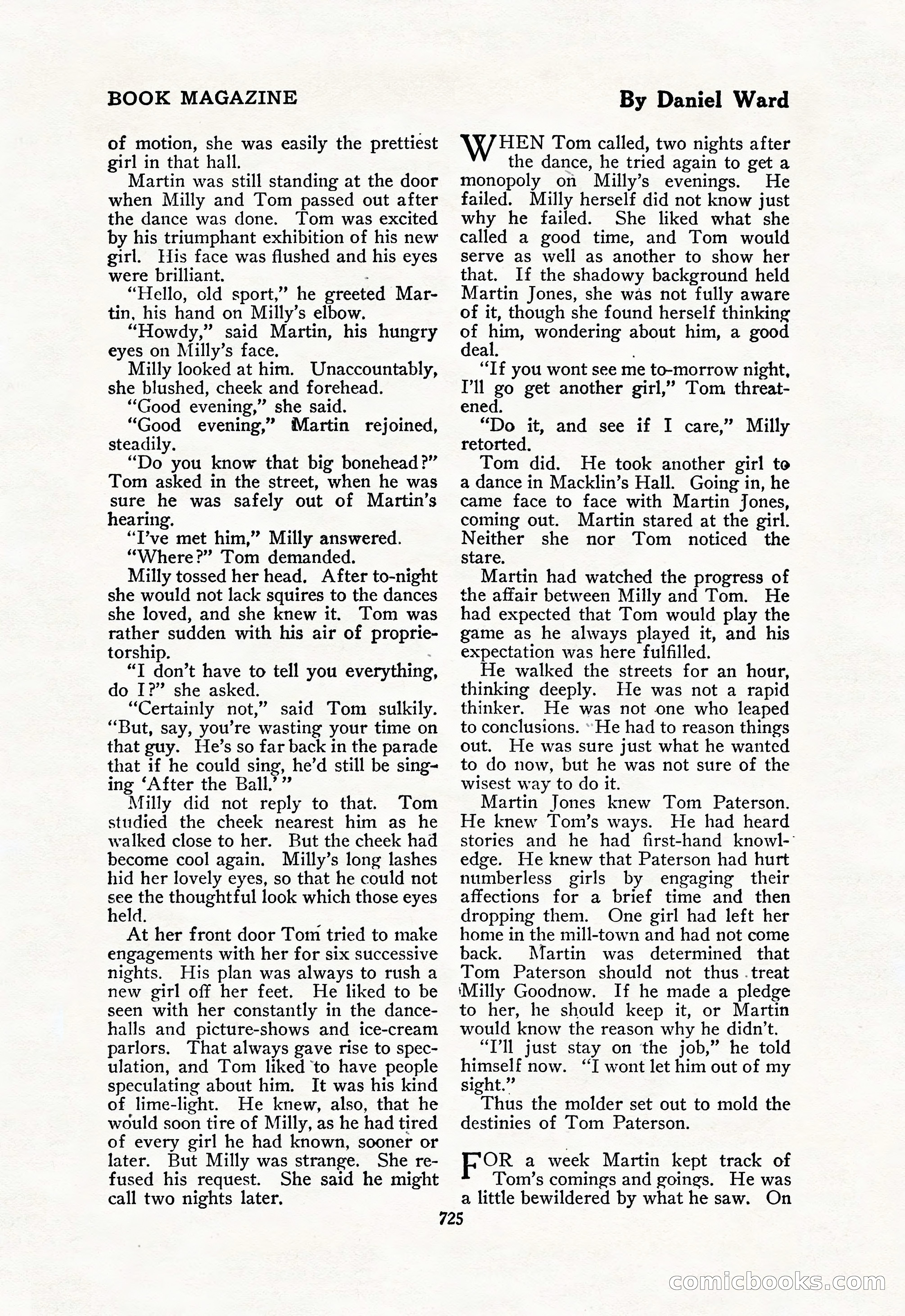 The Blue Book Magazine, February 1918 — page 151 of 204