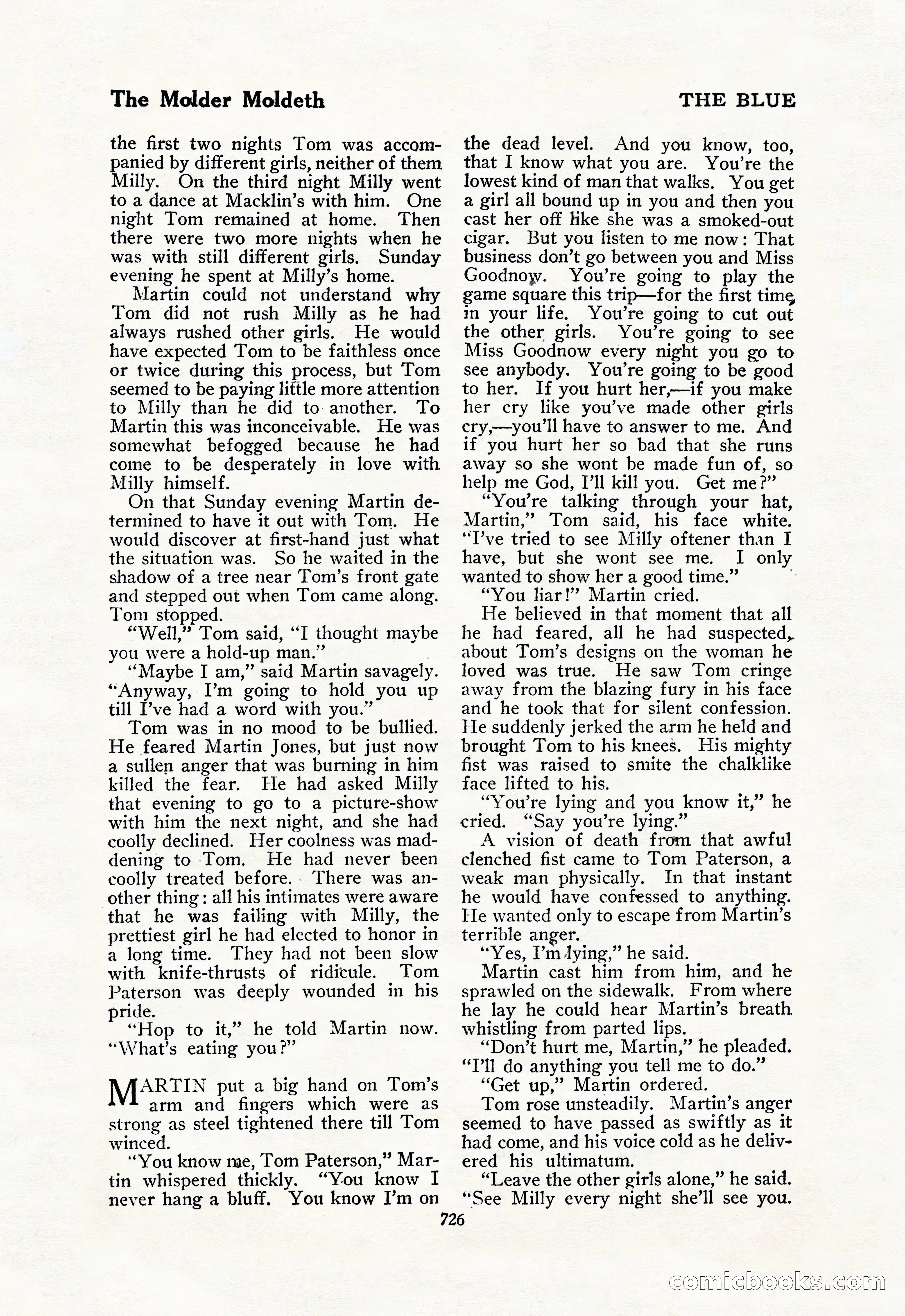 The Blue Book Magazine, February 1918 — page 152 of 204