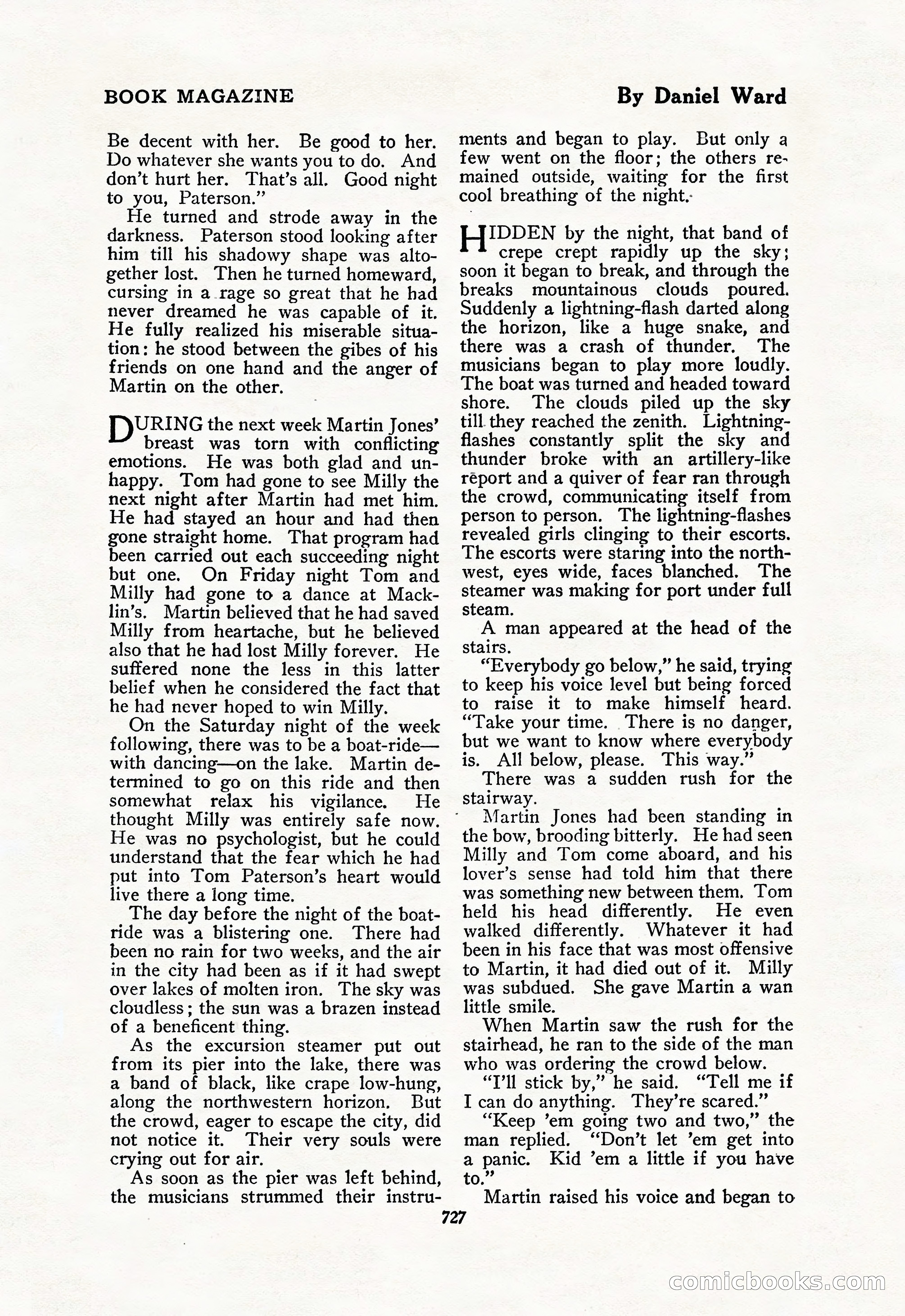 The Blue Book Magazine, February 1918 — page 153 of 204