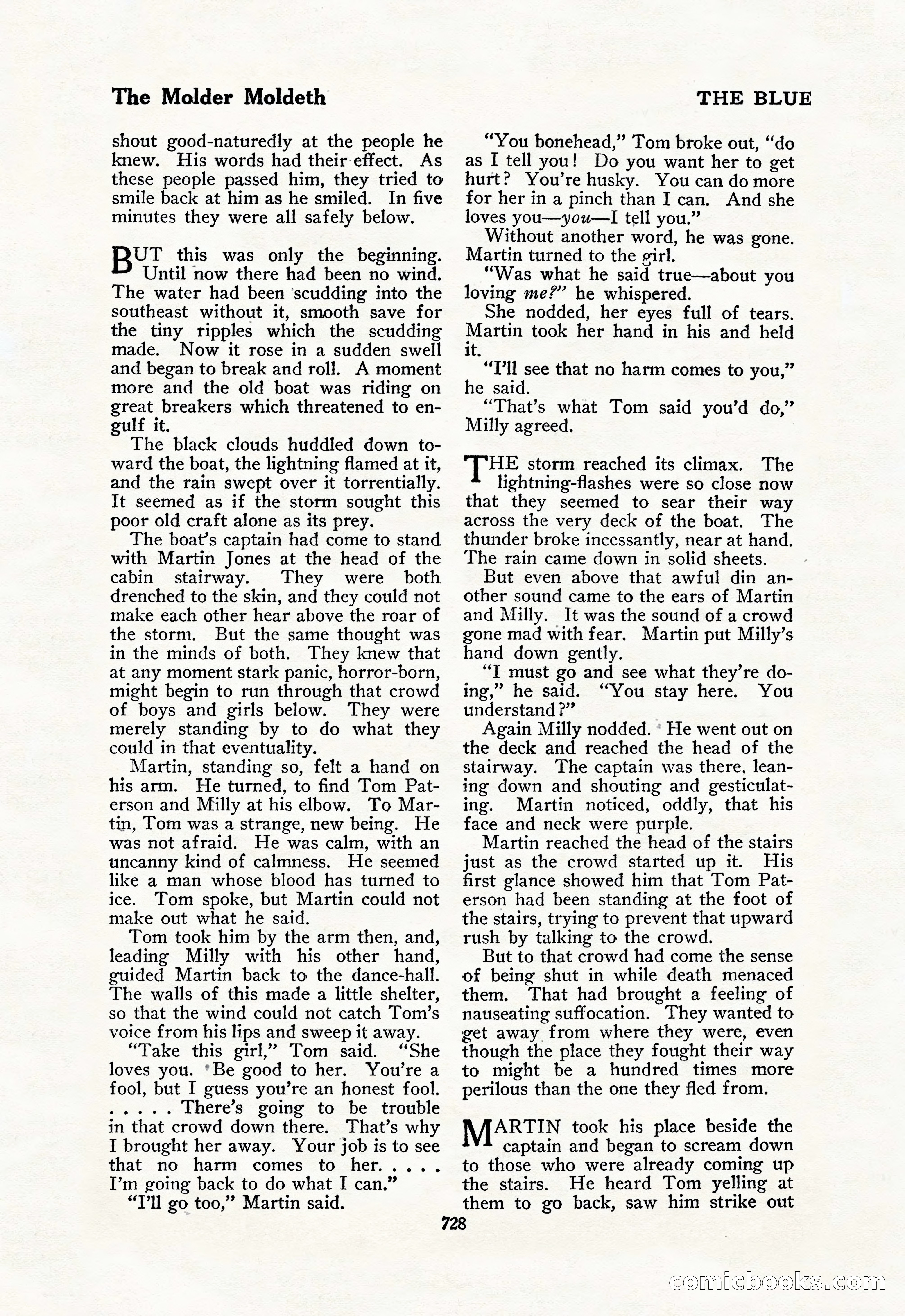 The Blue Book Magazine, February 1918 — page 154 of 204