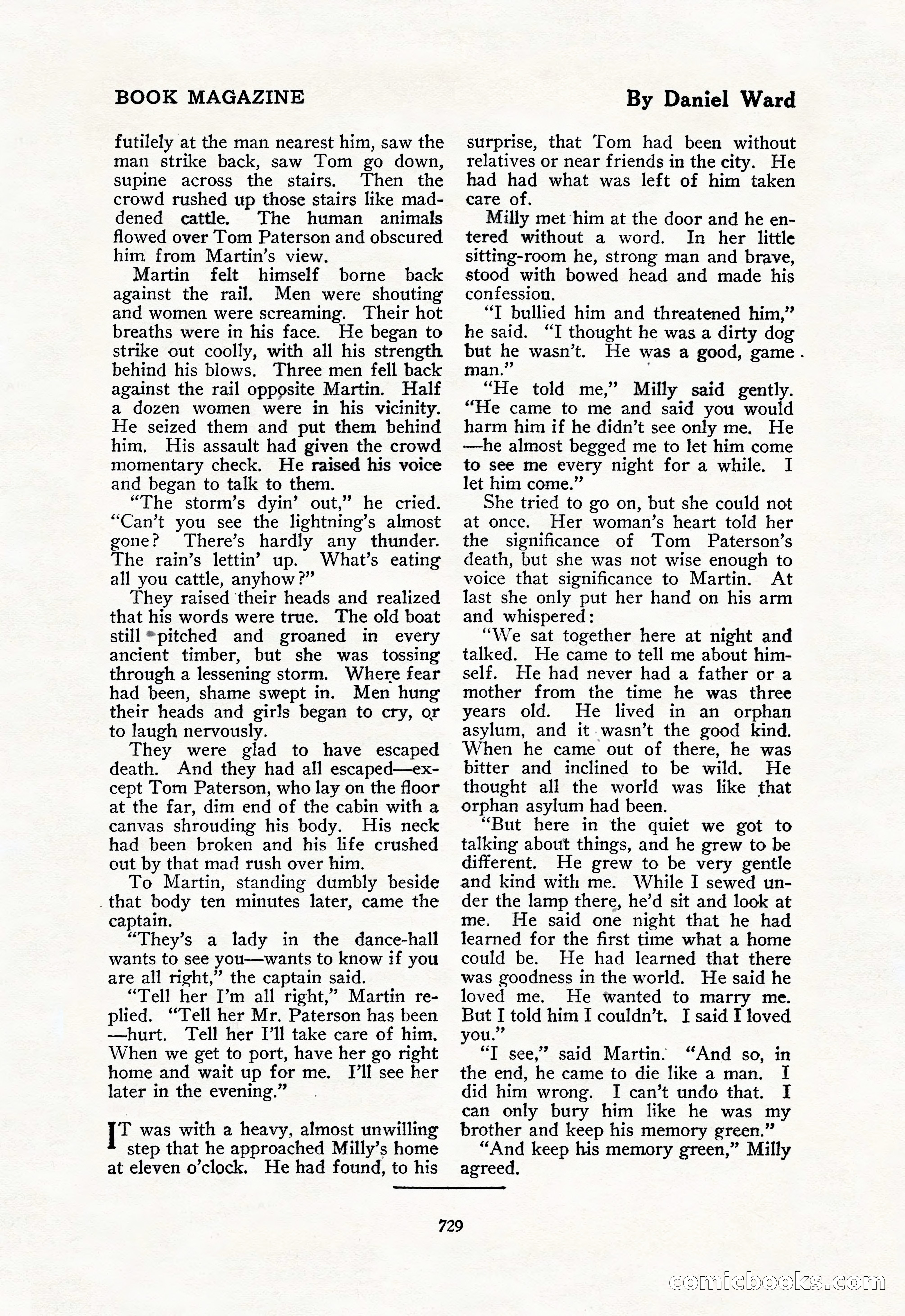 The Blue Book Magazine, February 1918 — page 155 of 204