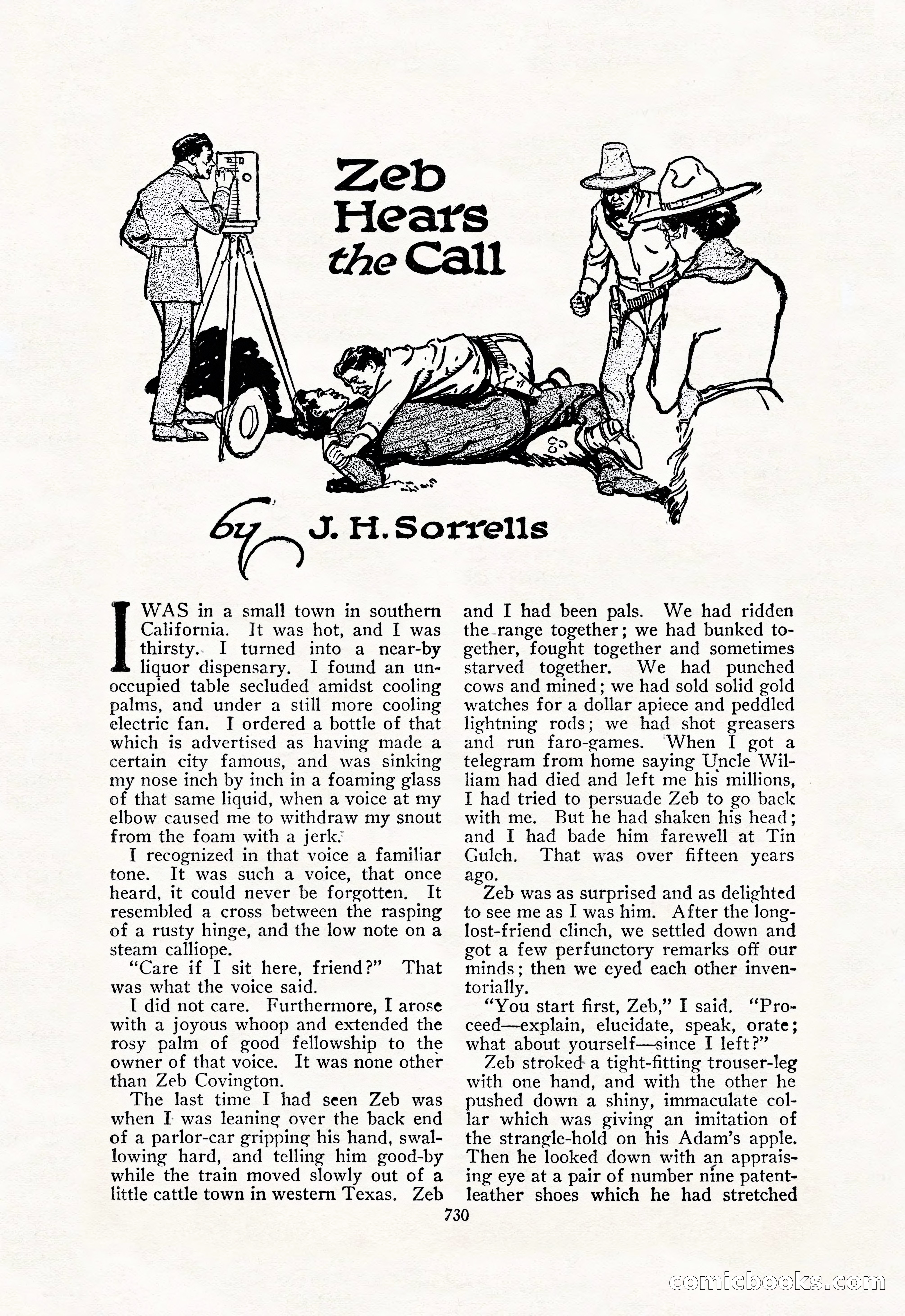 The Blue Book Magazine, February 1918 — page 156 of 204