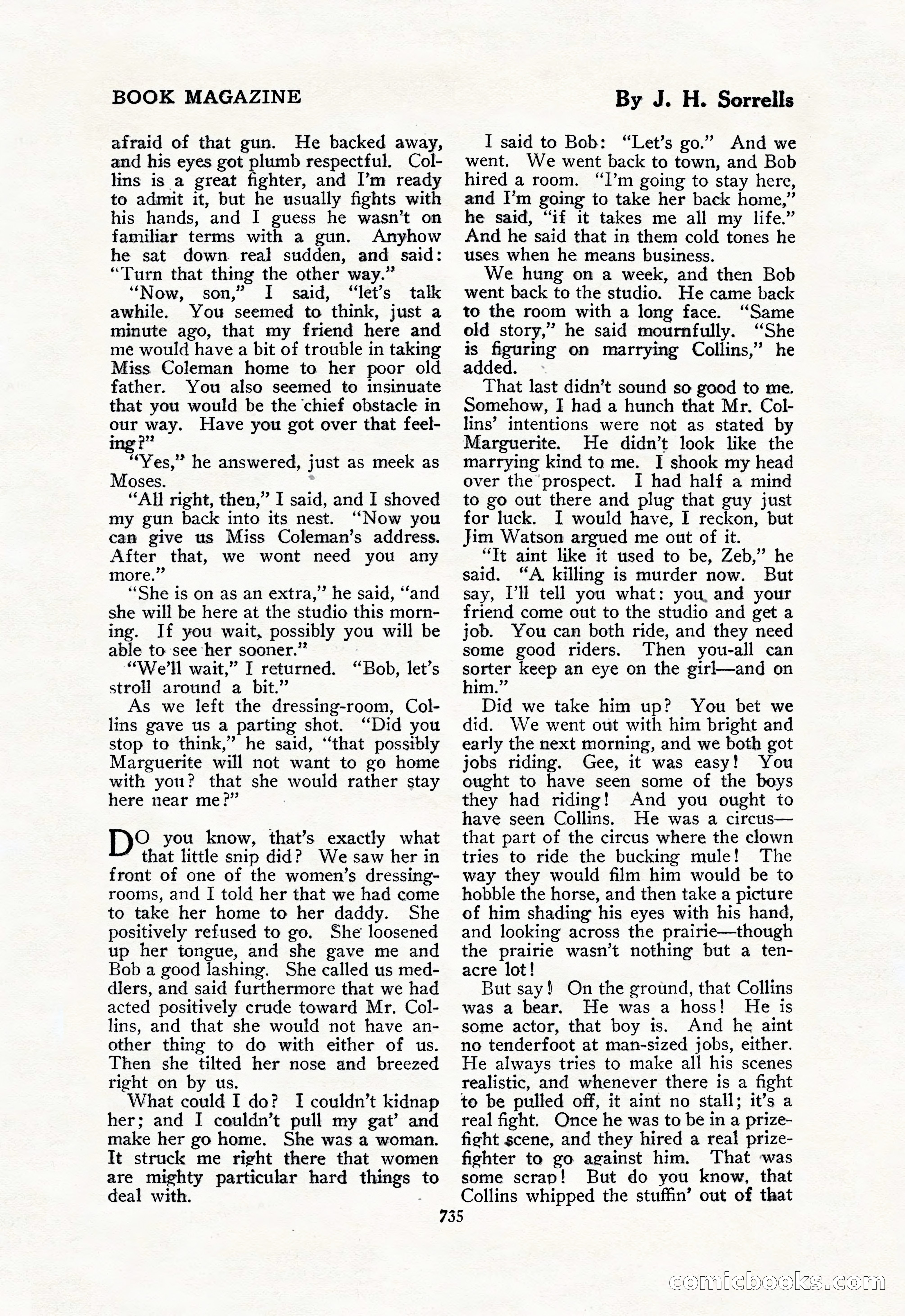 The Blue Book Magazine, February 1918 — page 161 of 204