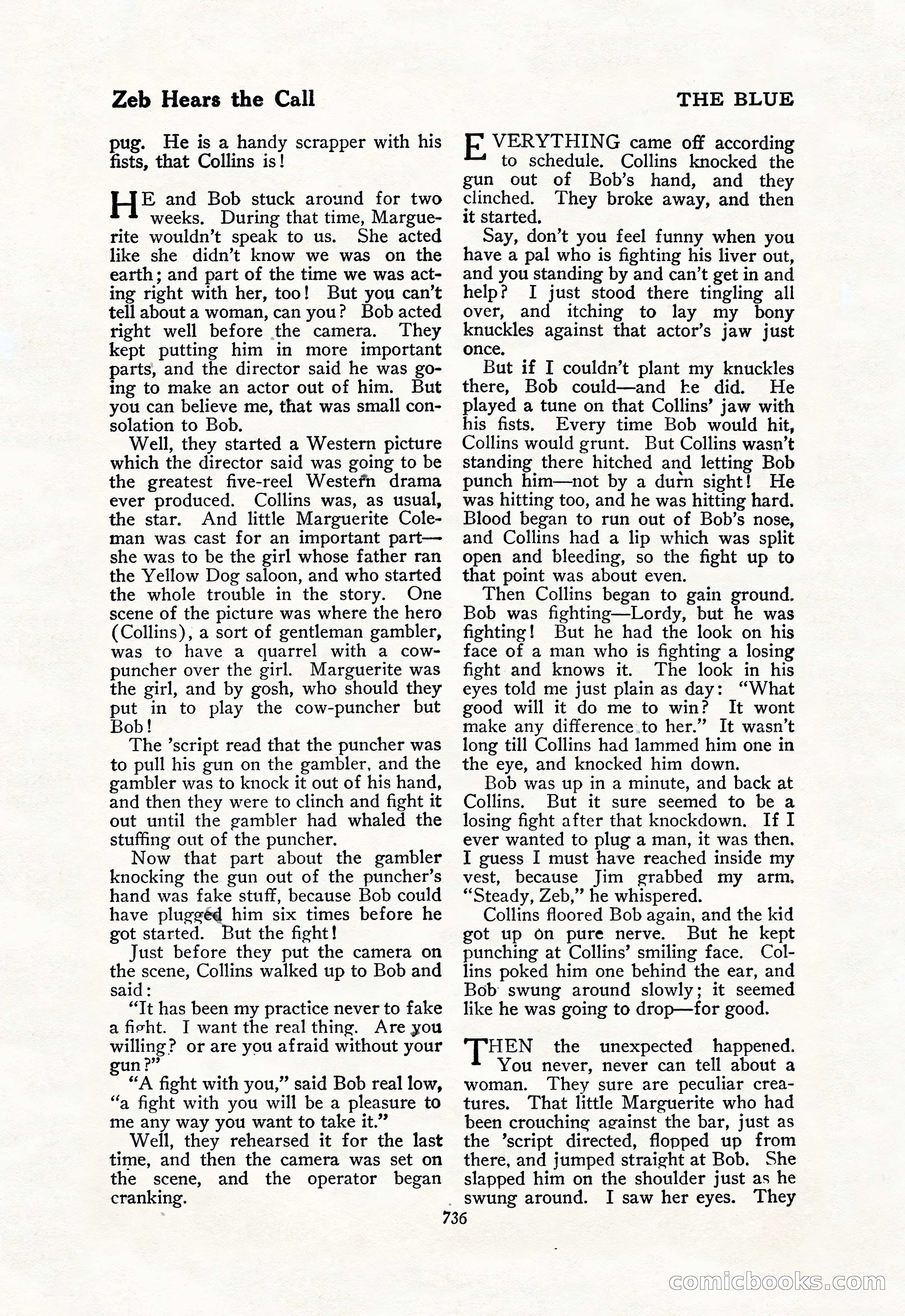 The Blue Book Magazine, February 1918 — page 162 of 204