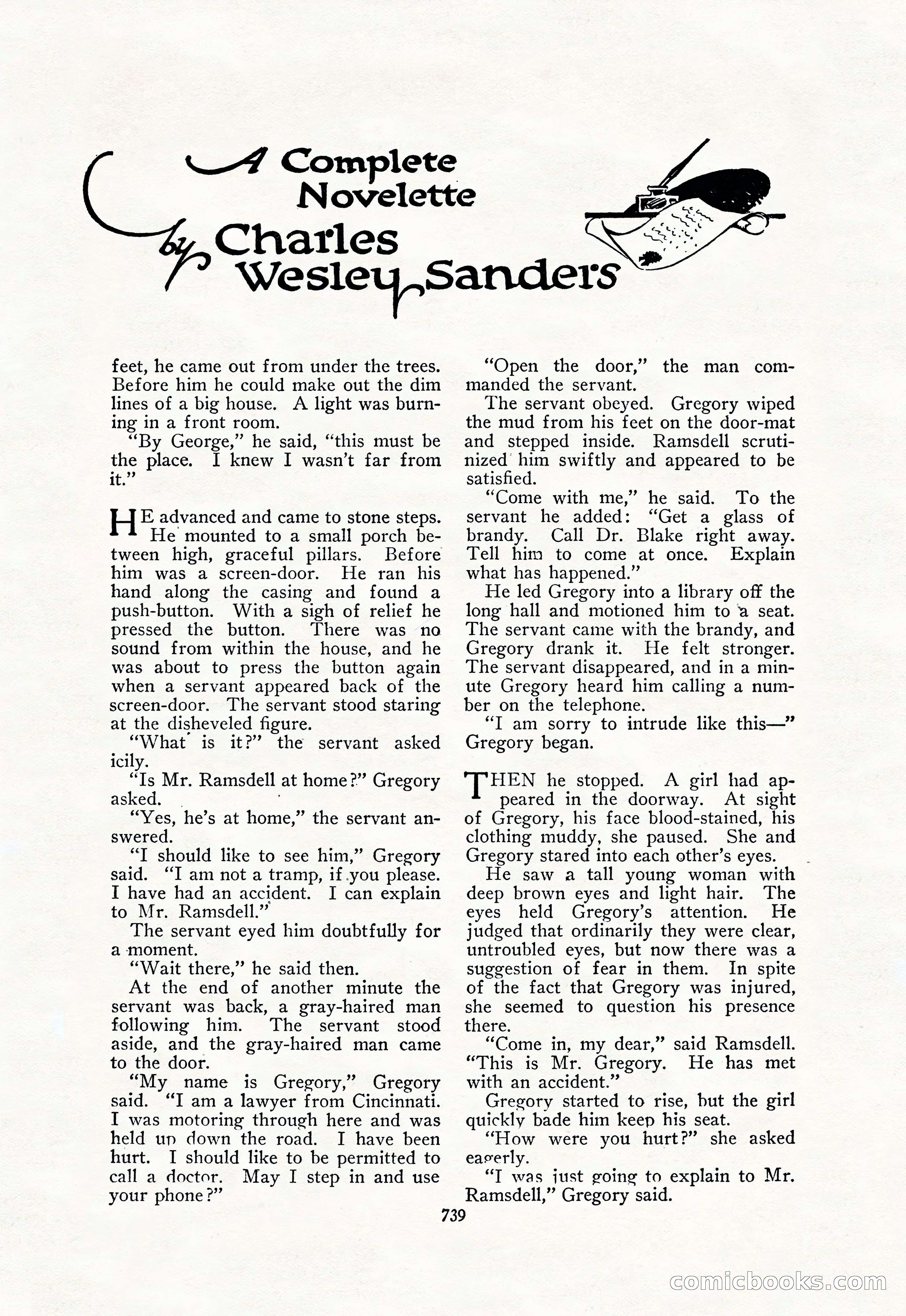 The Blue Book Magazine, February 1918 — page 165 of 204