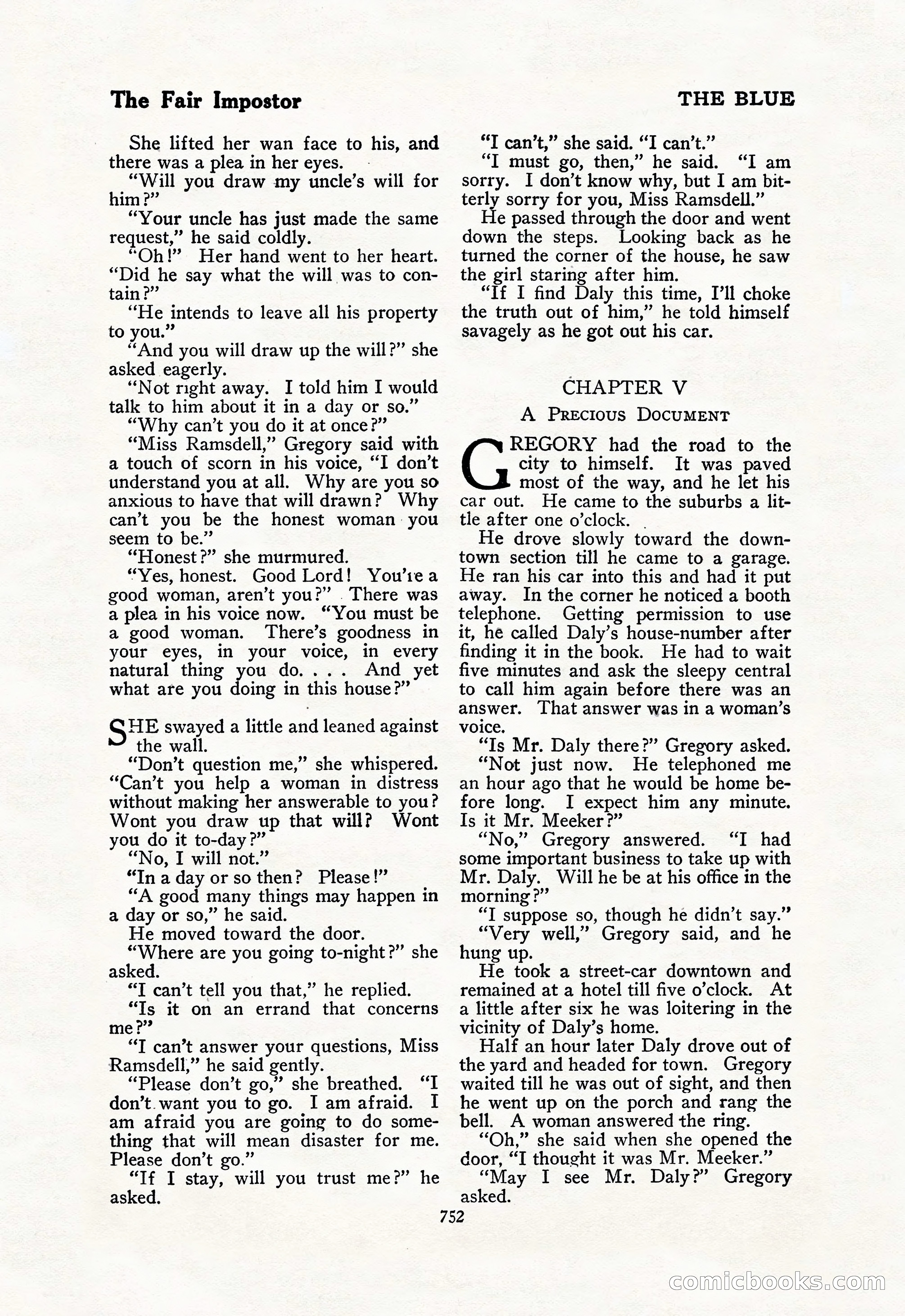 The Blue Book Magazine, February 1918 — page 178 of 204