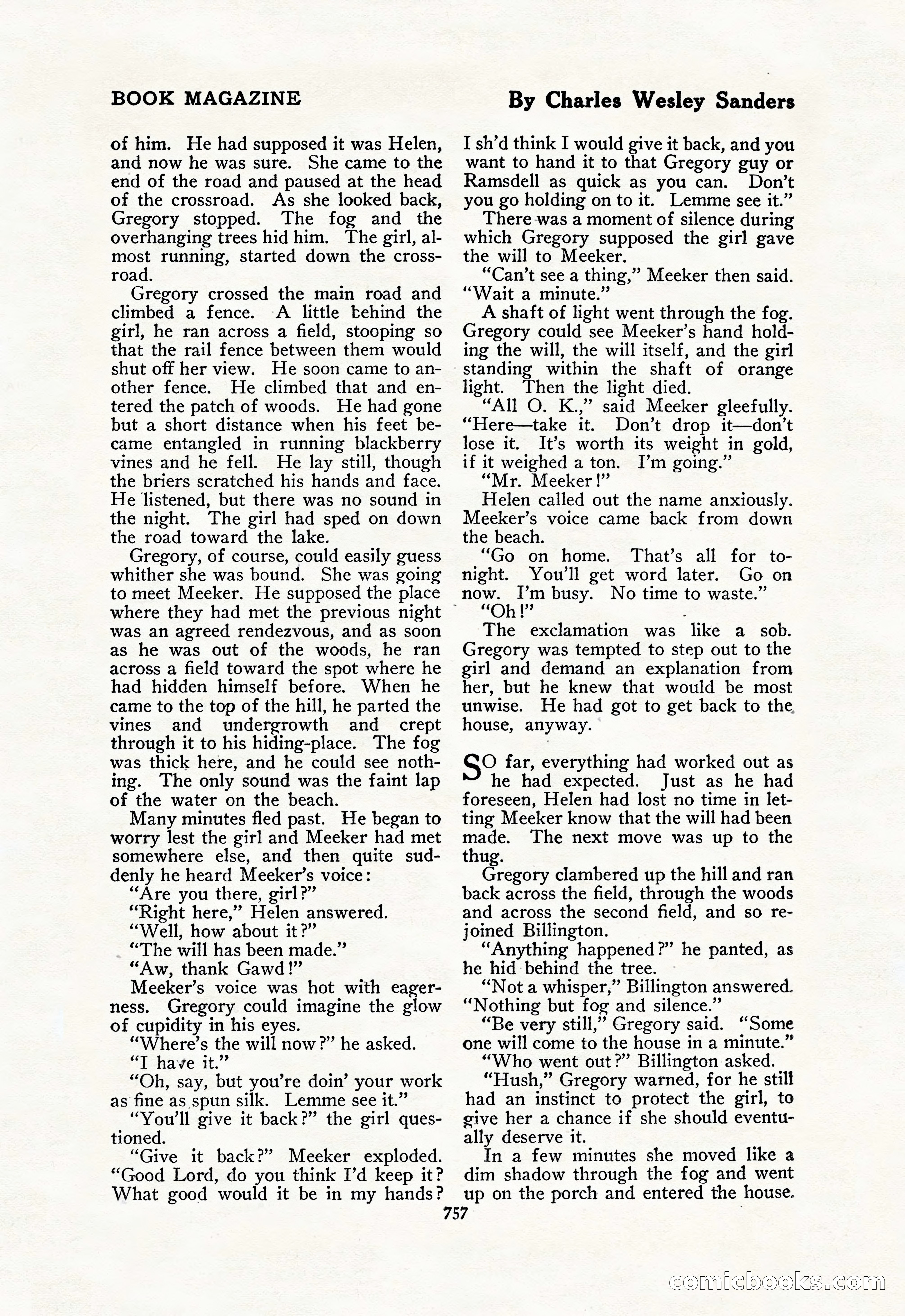 The Blue Book Magazine, February 1918 — page 183 of 204