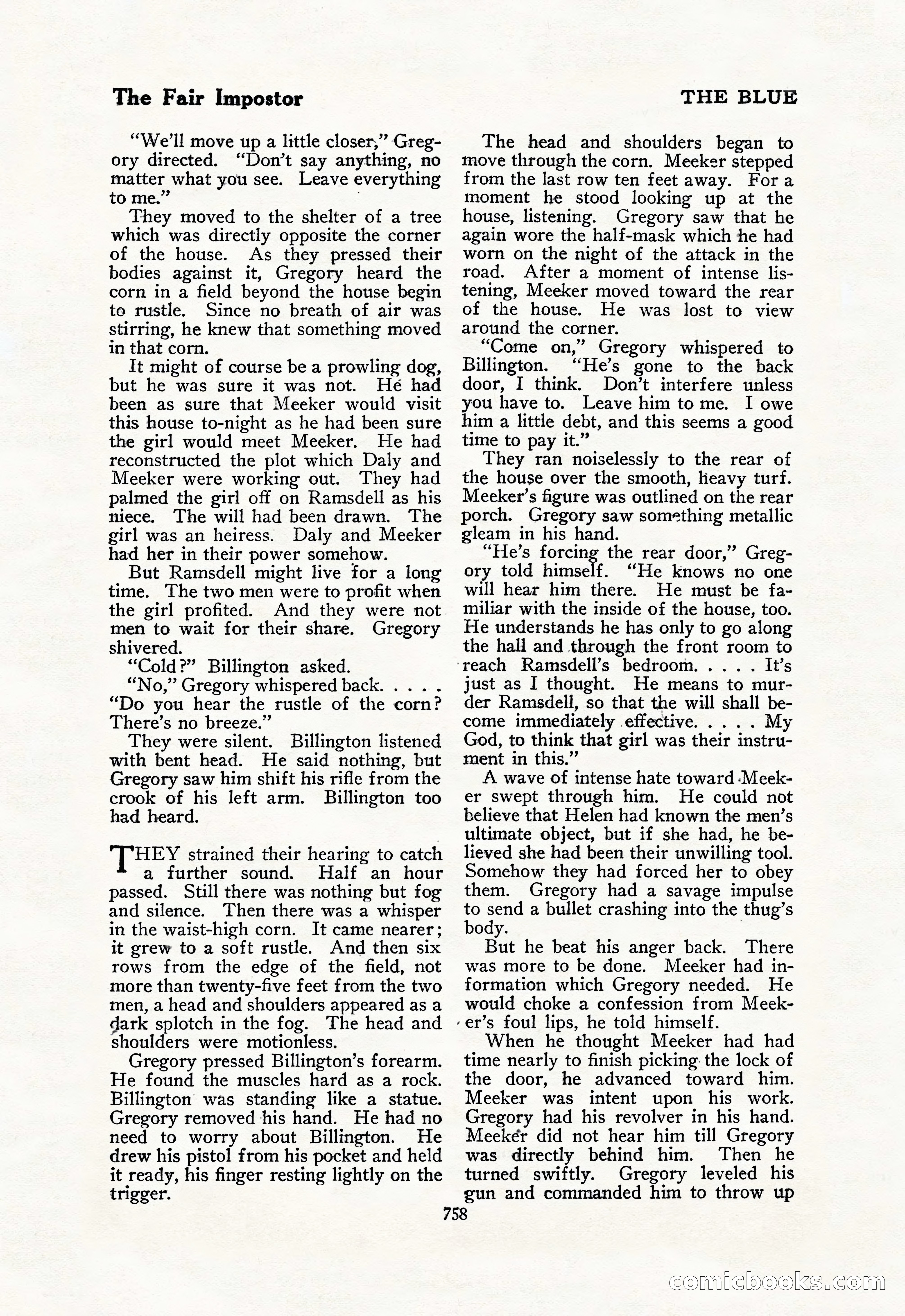 The Blue Book Magazine, February 1918 — page 184 of 204