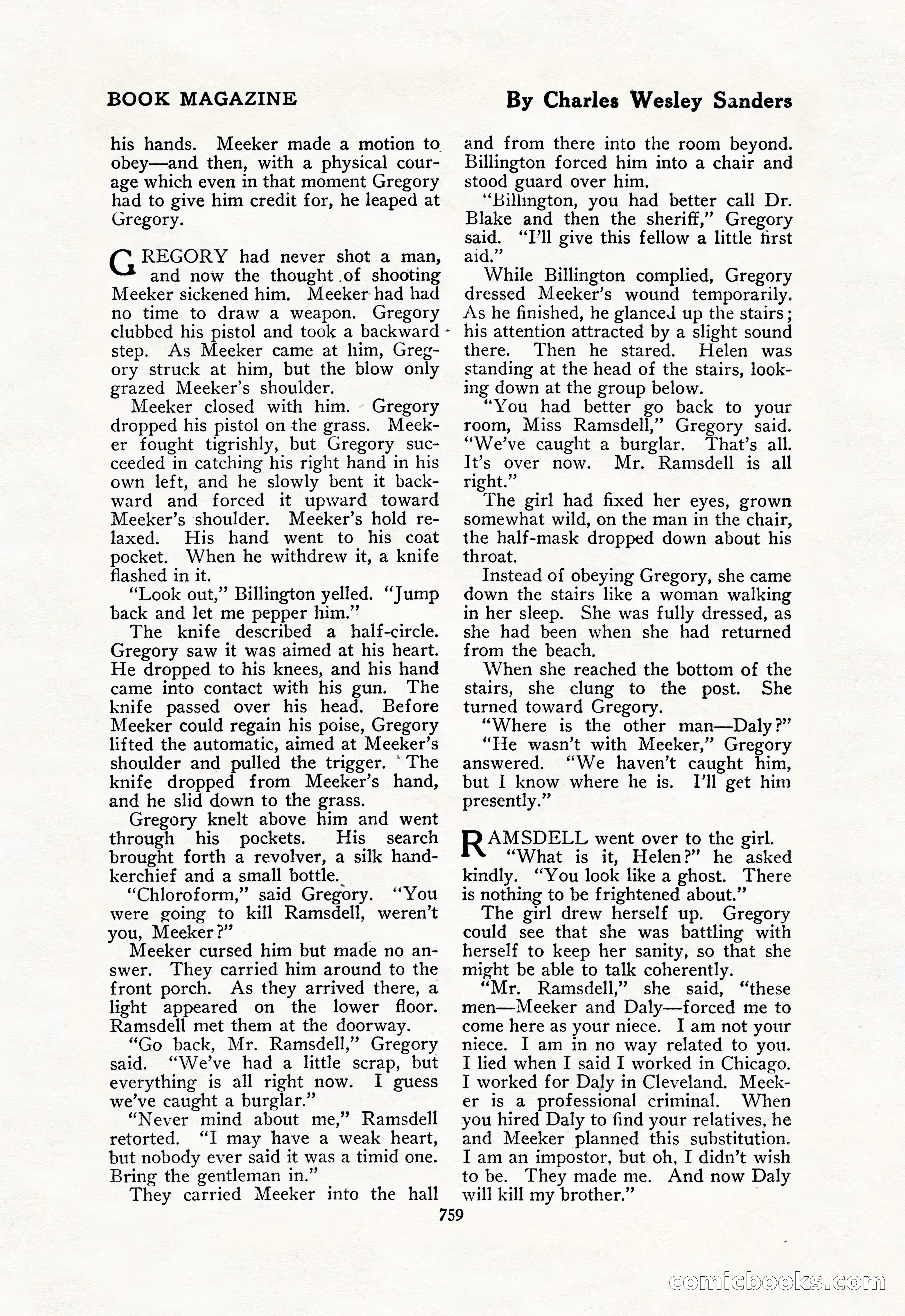 The Blue Book Magazine, February 1918 — page 185 of 204
