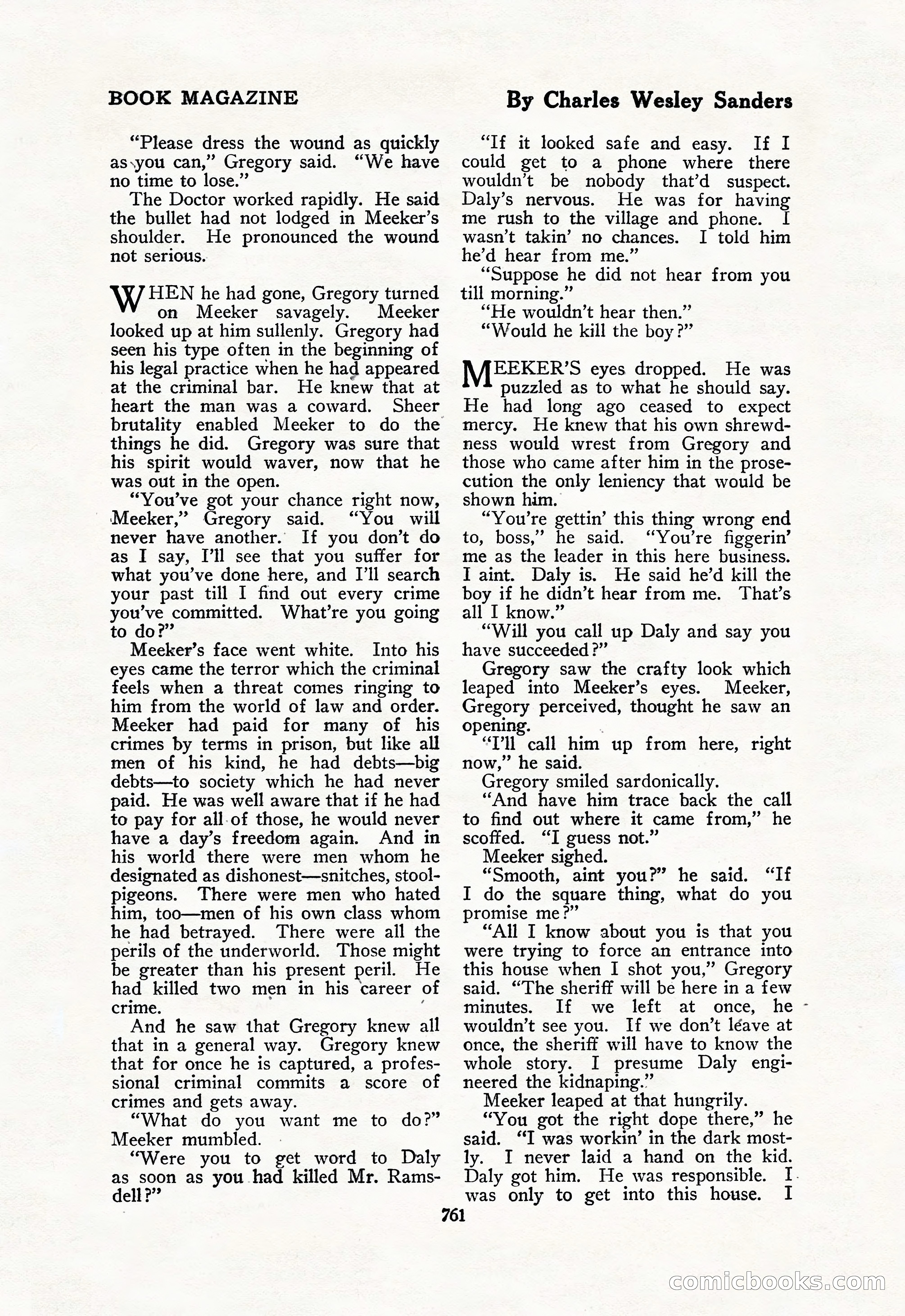The Blue Book Magazine, February 1918 — page 187 of 204