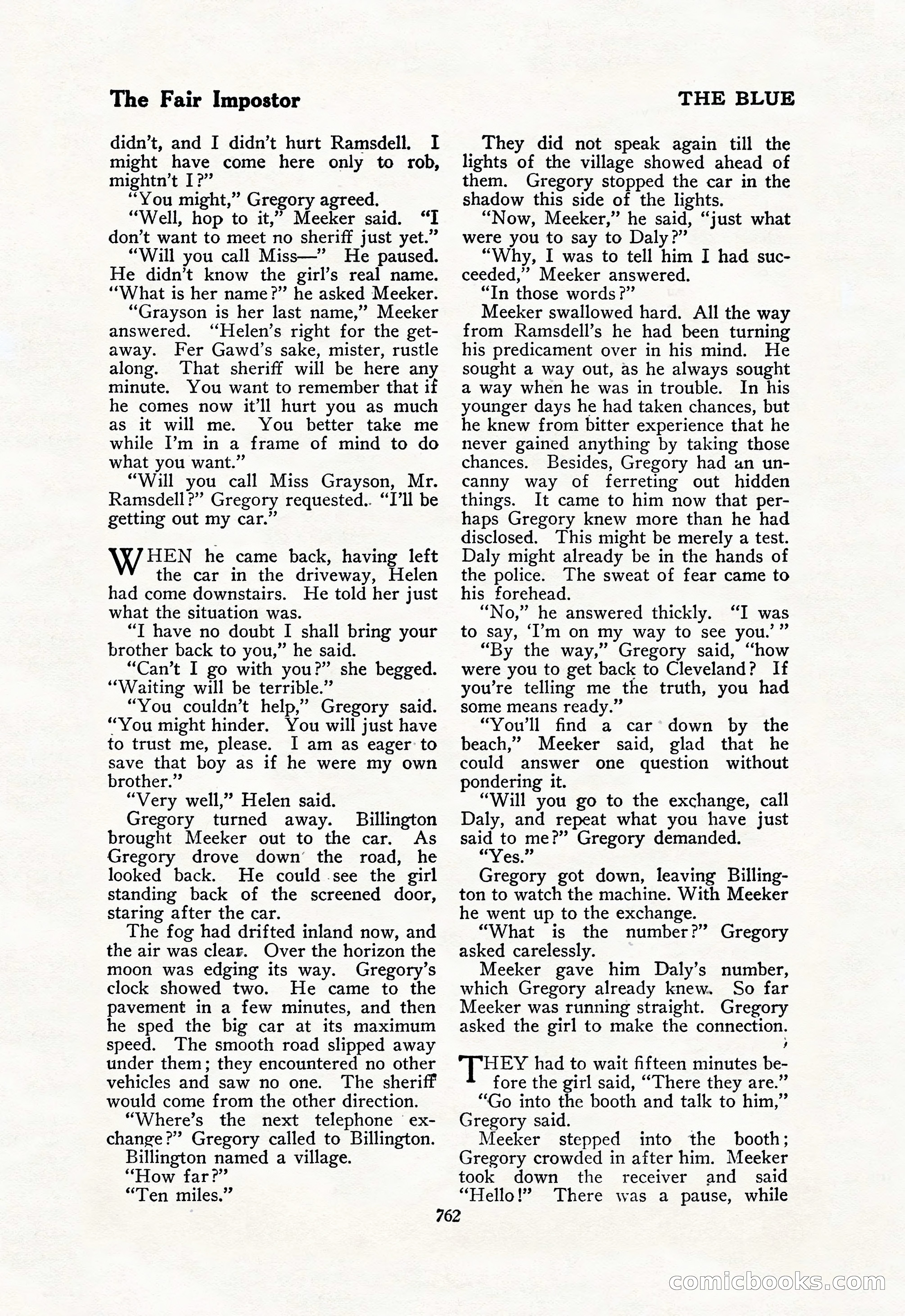 The Blue Book Magazine, February 1918 — page 188 of 204