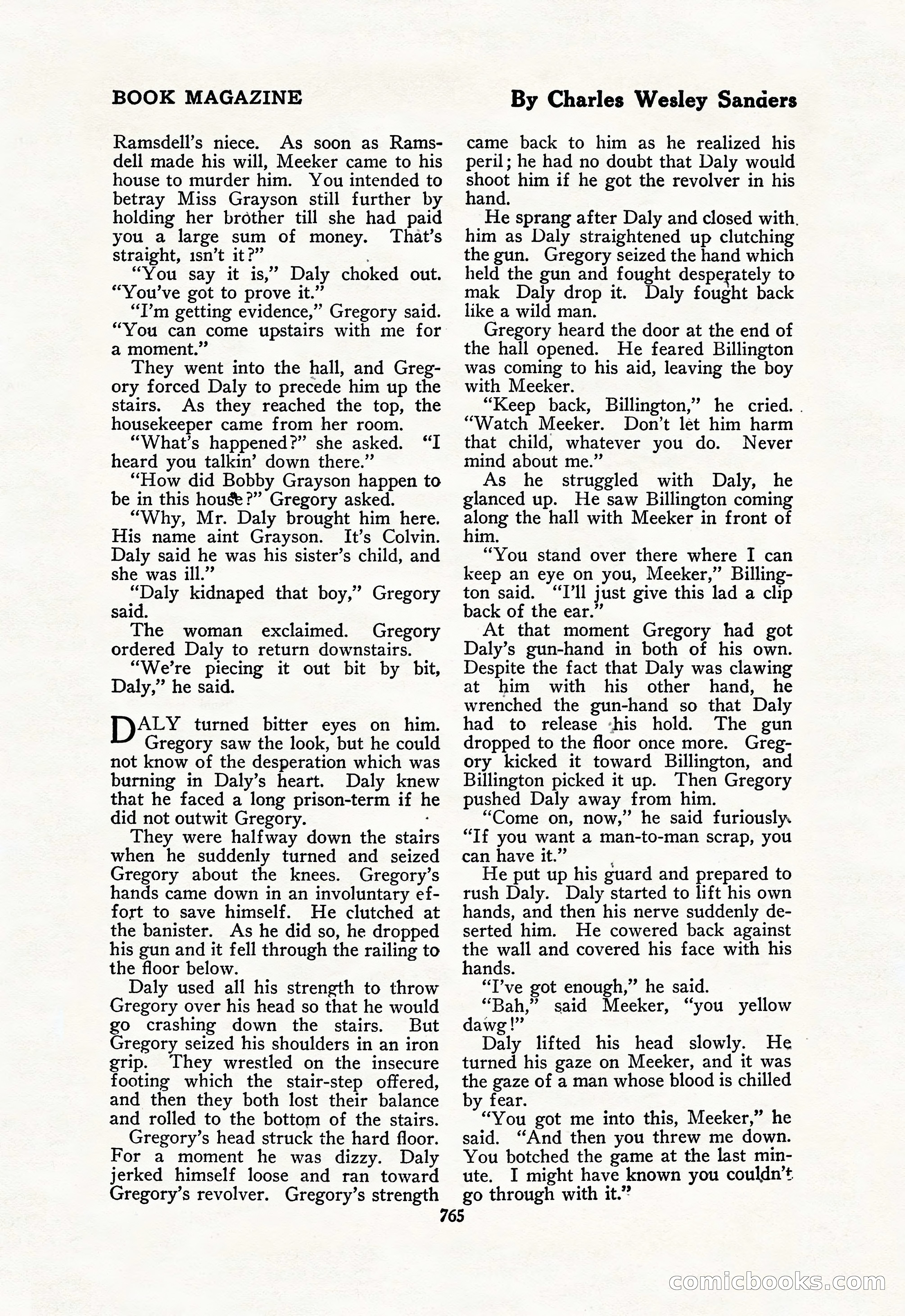 The Blue Book Magazine, February 1918 — page 191 of 204
