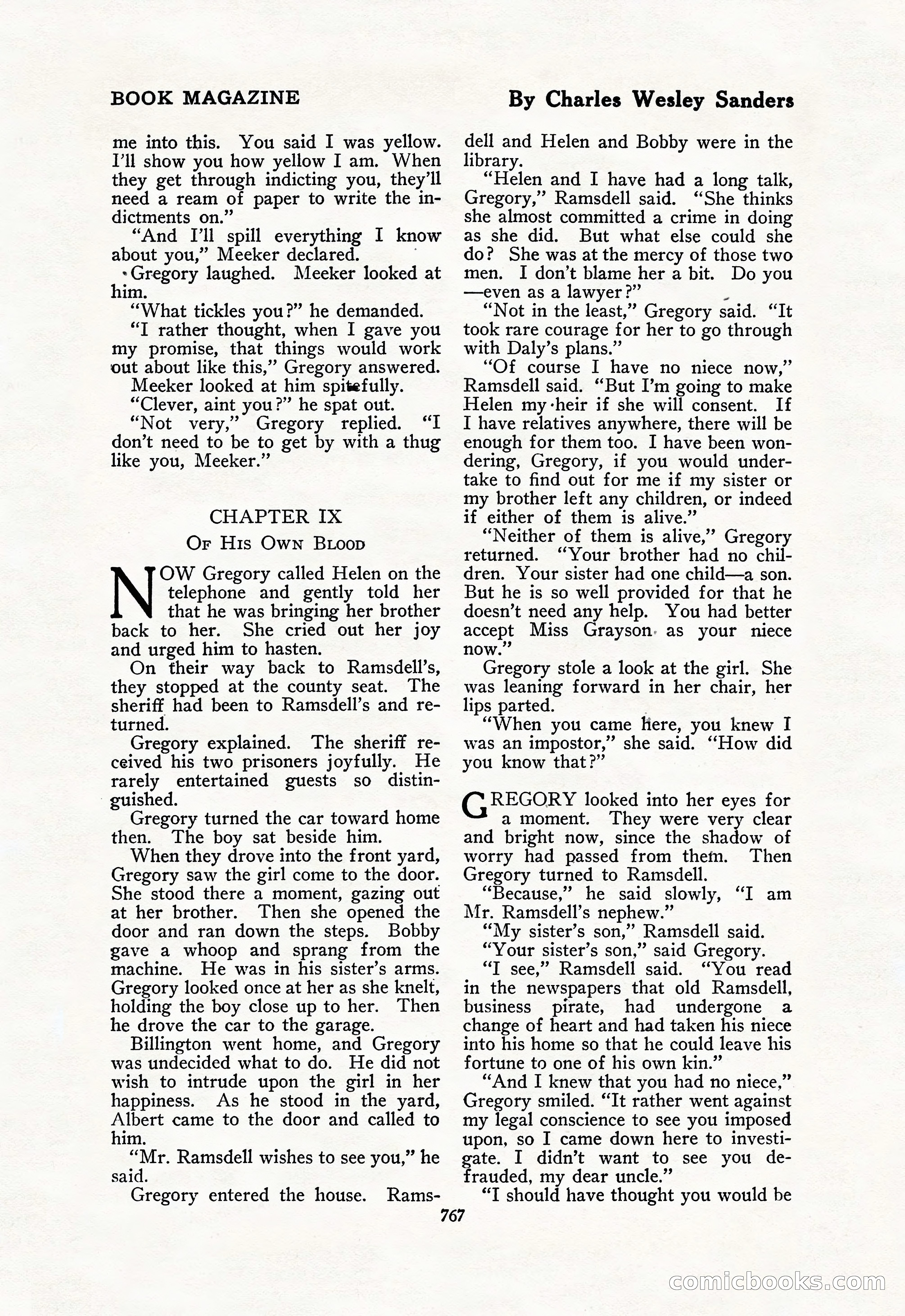 The Blue Book Magazine, February 1918 — page 193 of 204