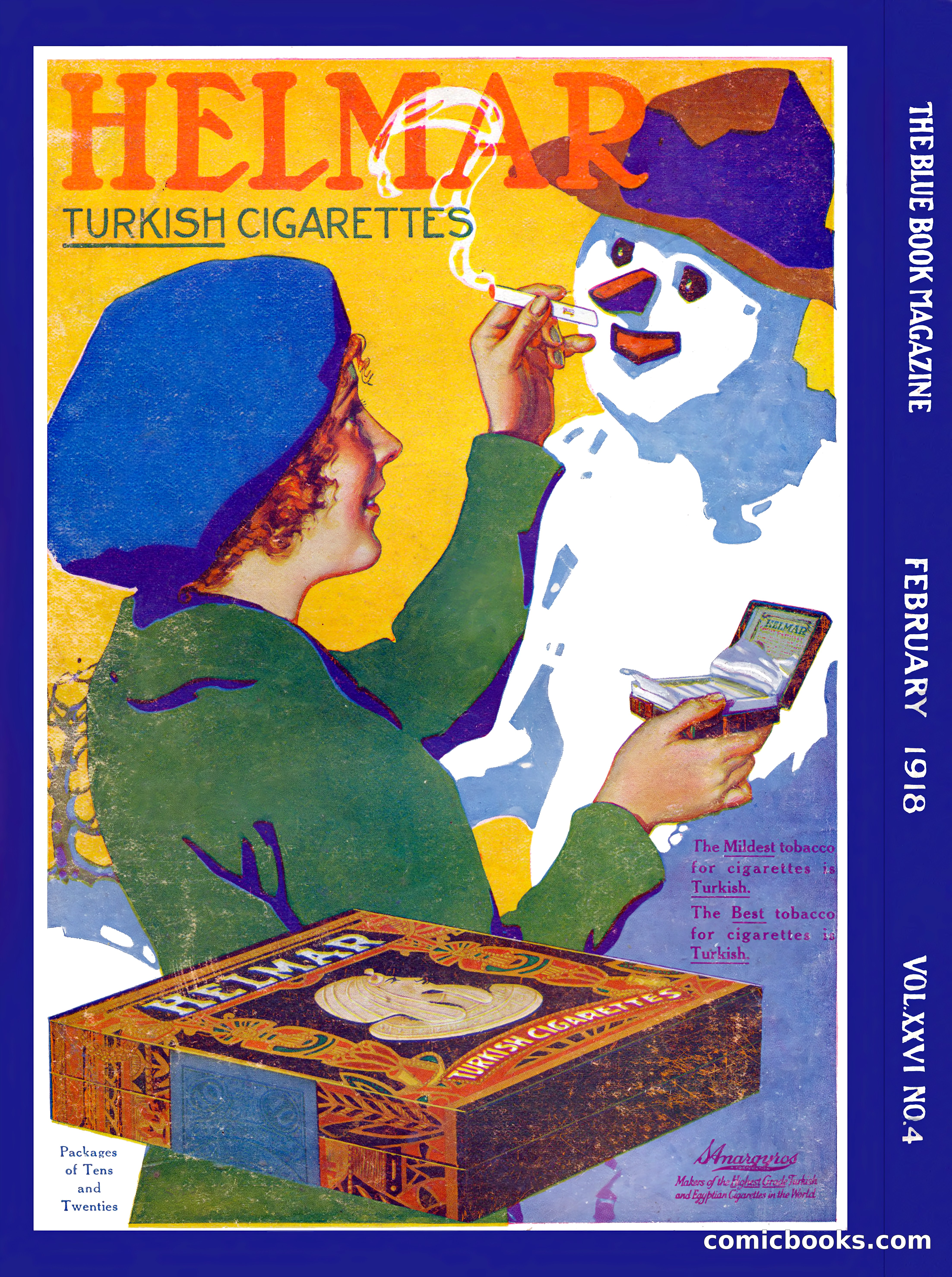 The Blue Book Magazine, February 1918 — page 204 of 204