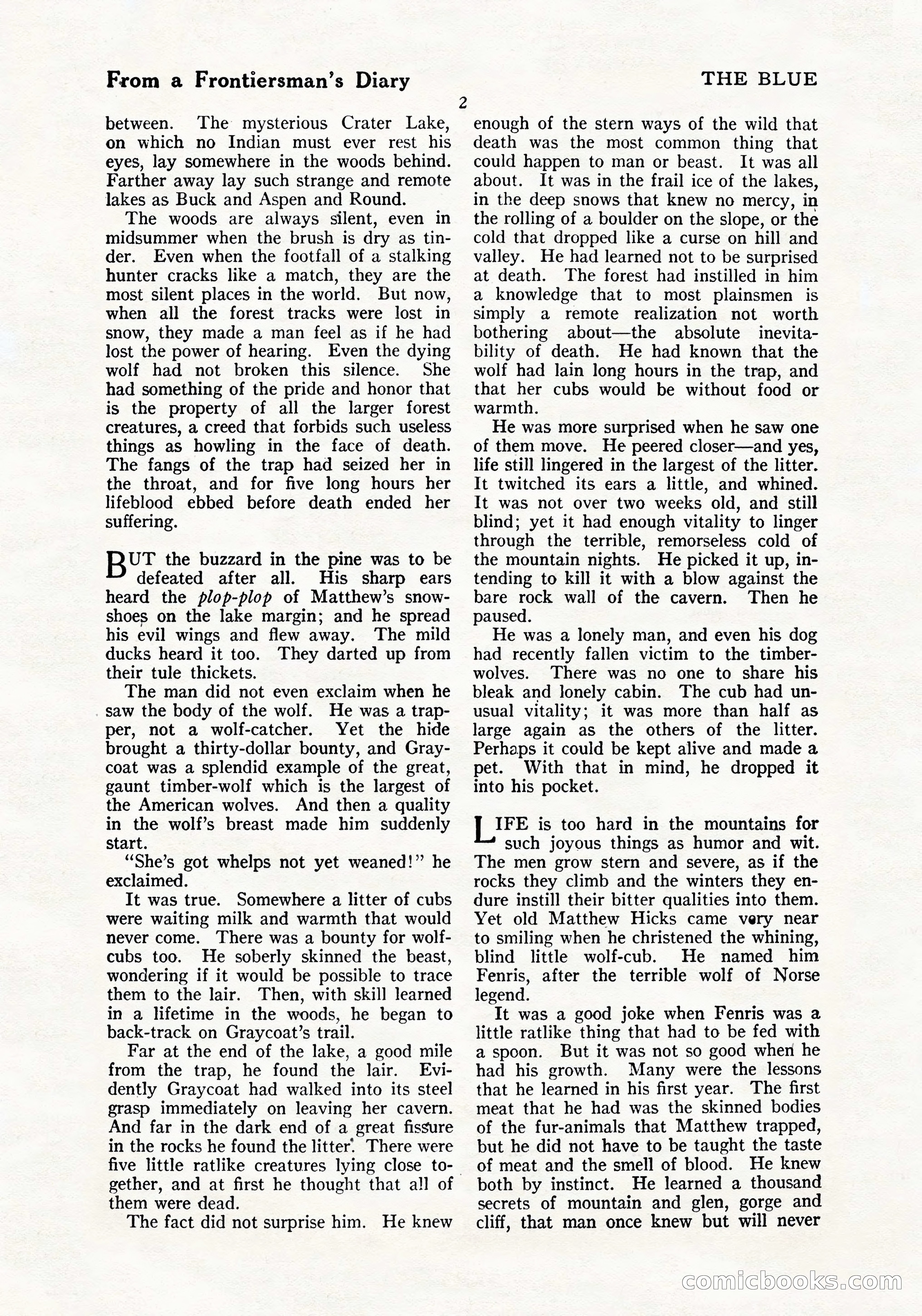 The Blue Book Magazine, July 1919 — page 8 of 212