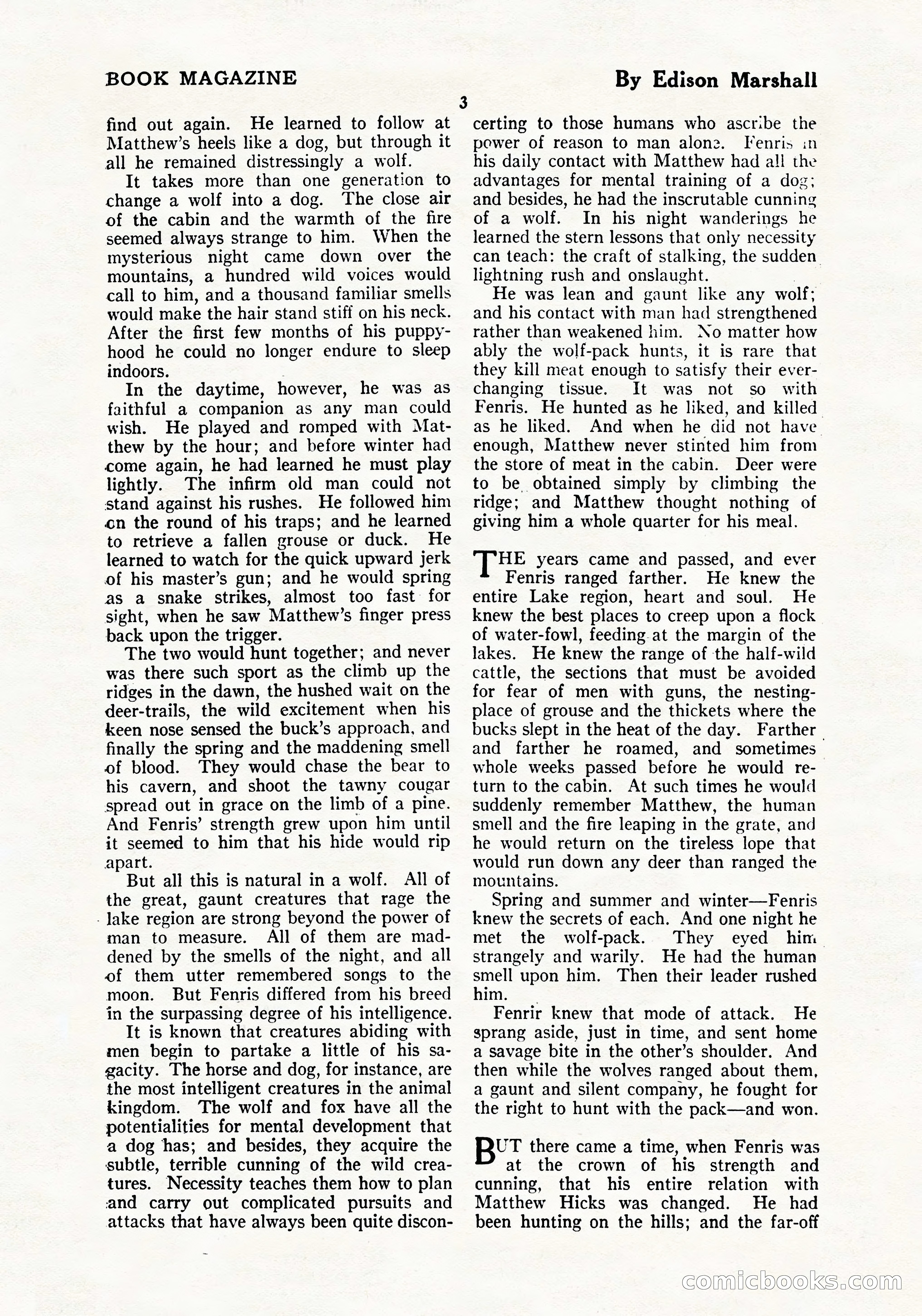 The Blue Book Magazine, July 1919 — page 9 of 212