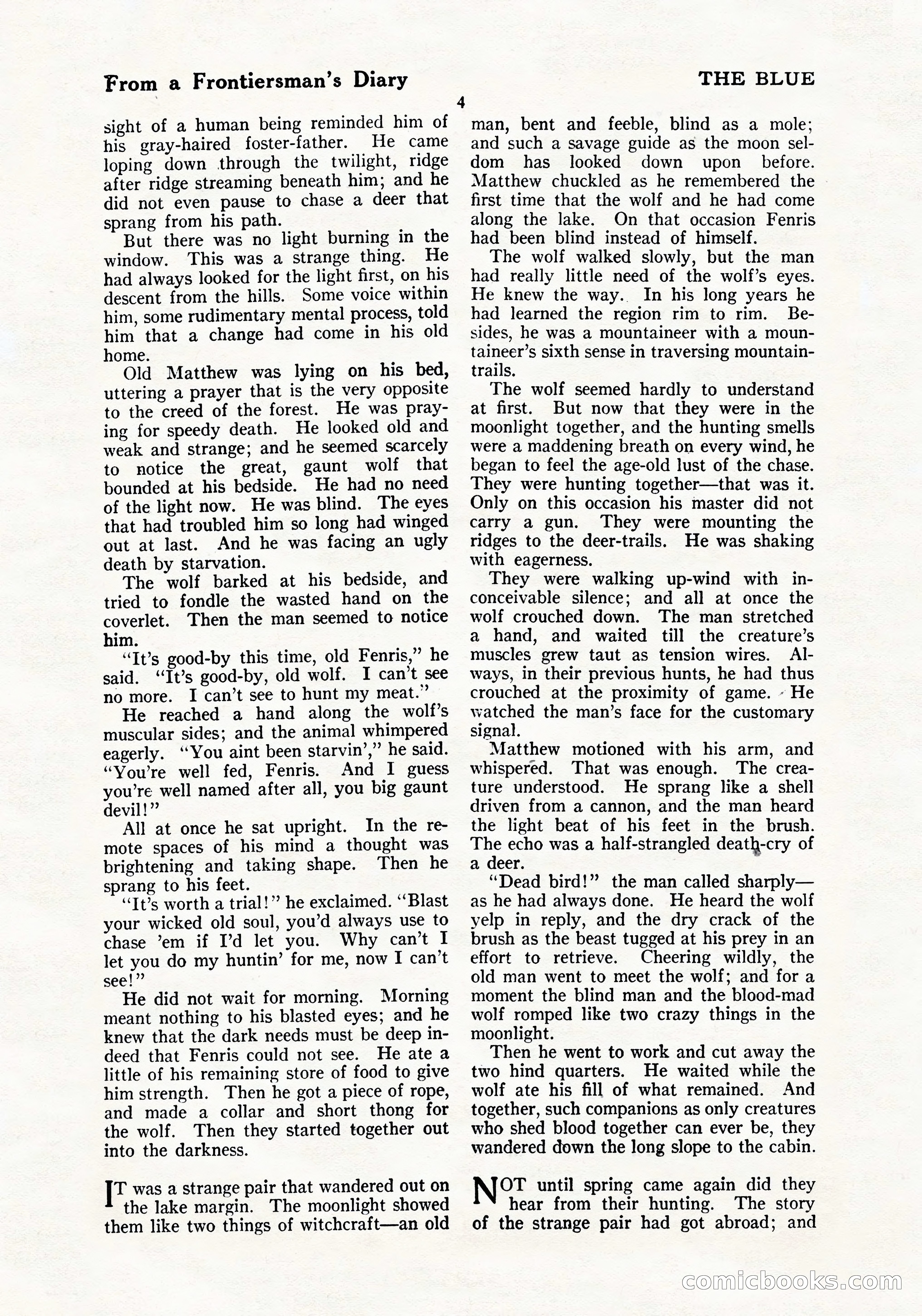 The Blue Book Magazine, July 1919 — page 10 of 212