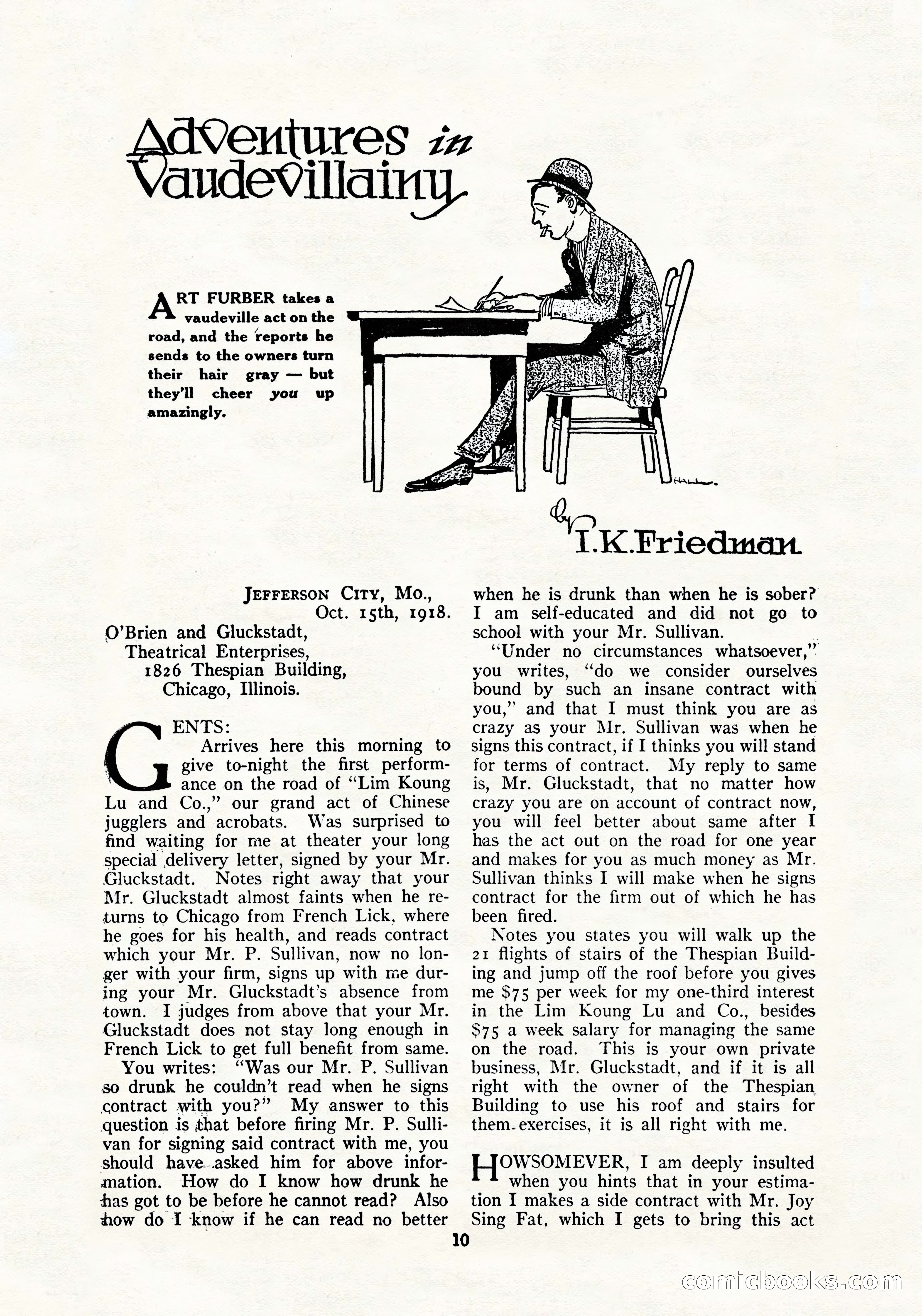 The Blue Book Magazine, July 1919 — page 16 of 212