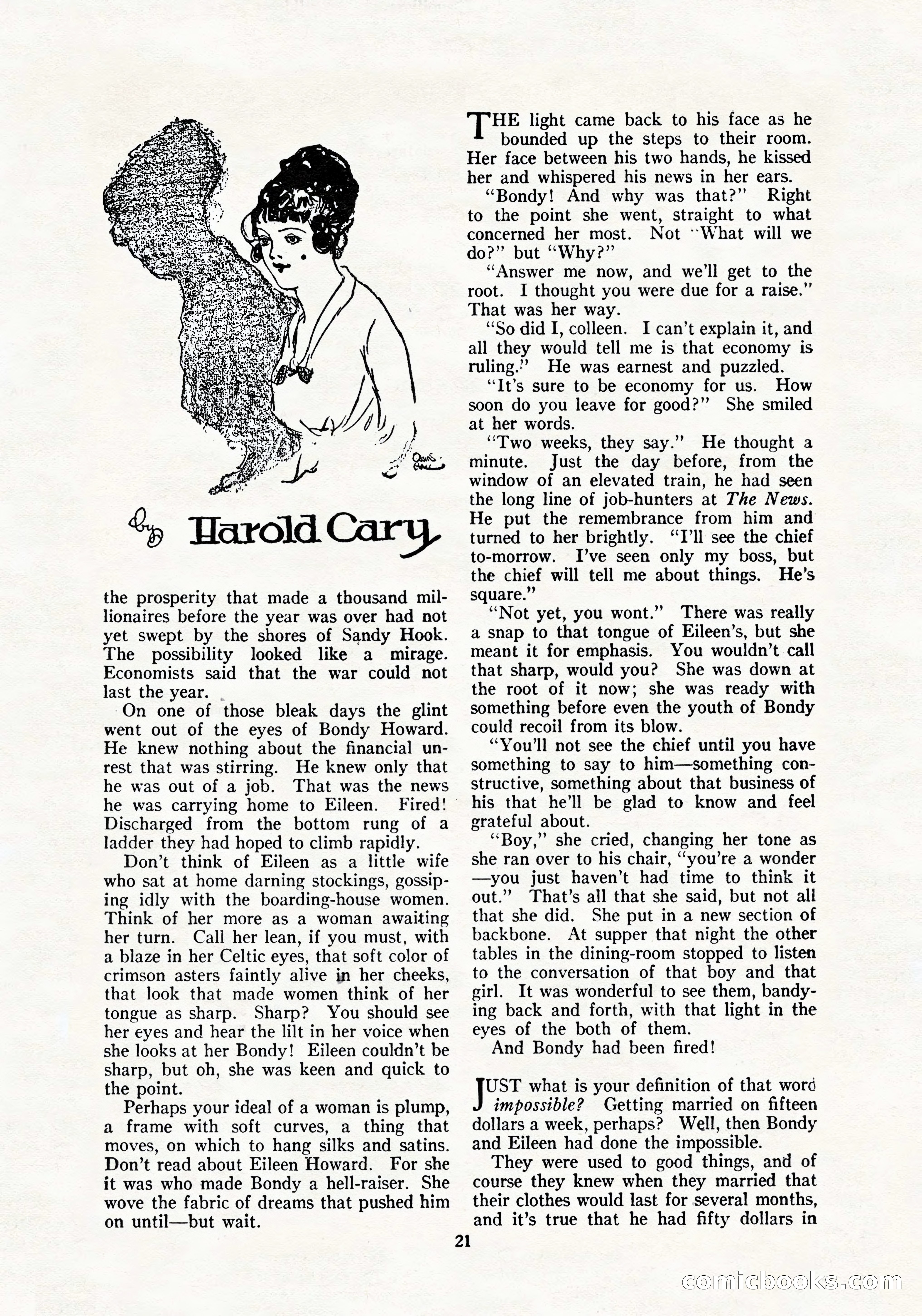 The Blue Book Magazine, July 1919 — page 27 of 212