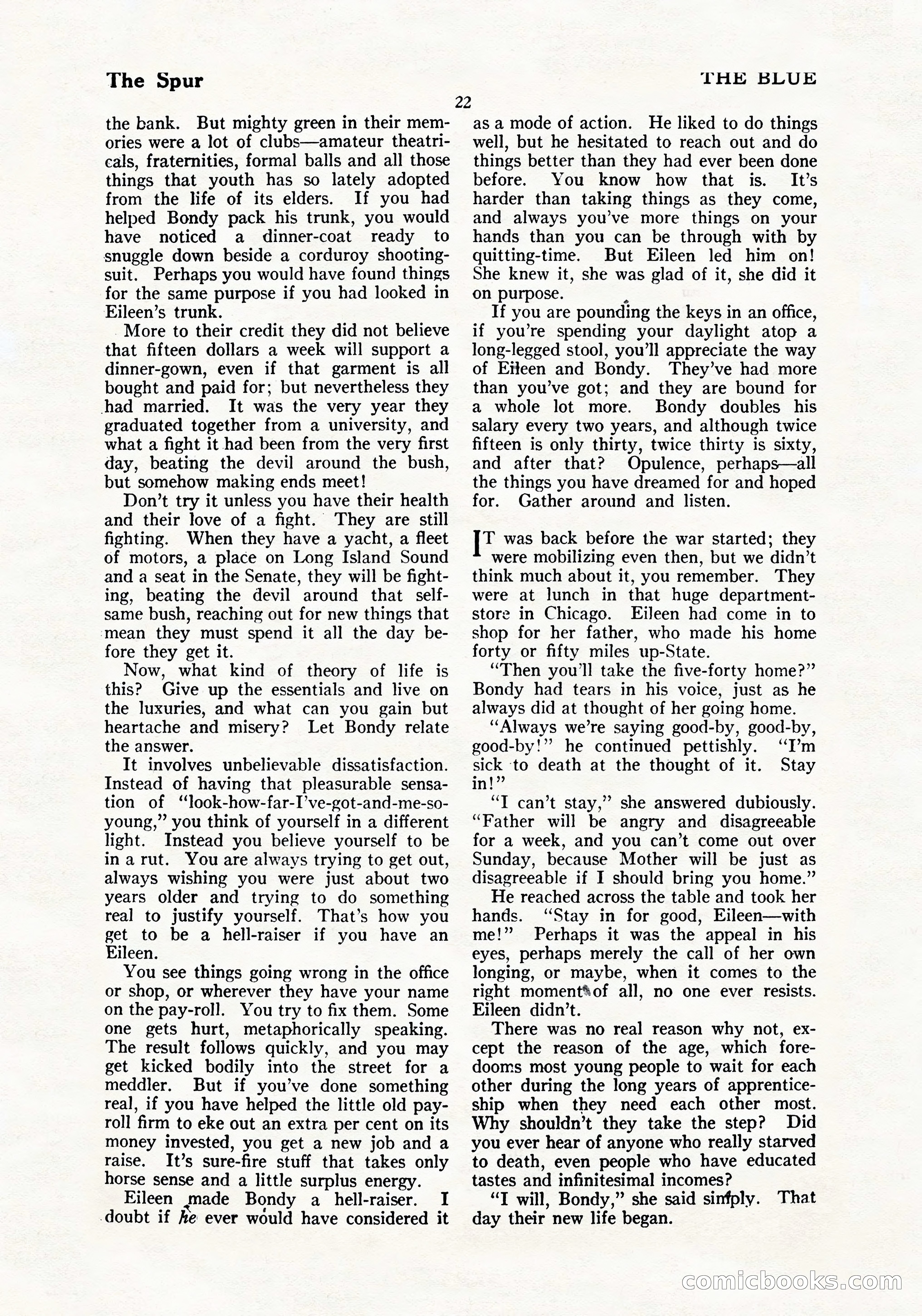 The Blue Book Magazine, July 1919 — page 28 of 212
