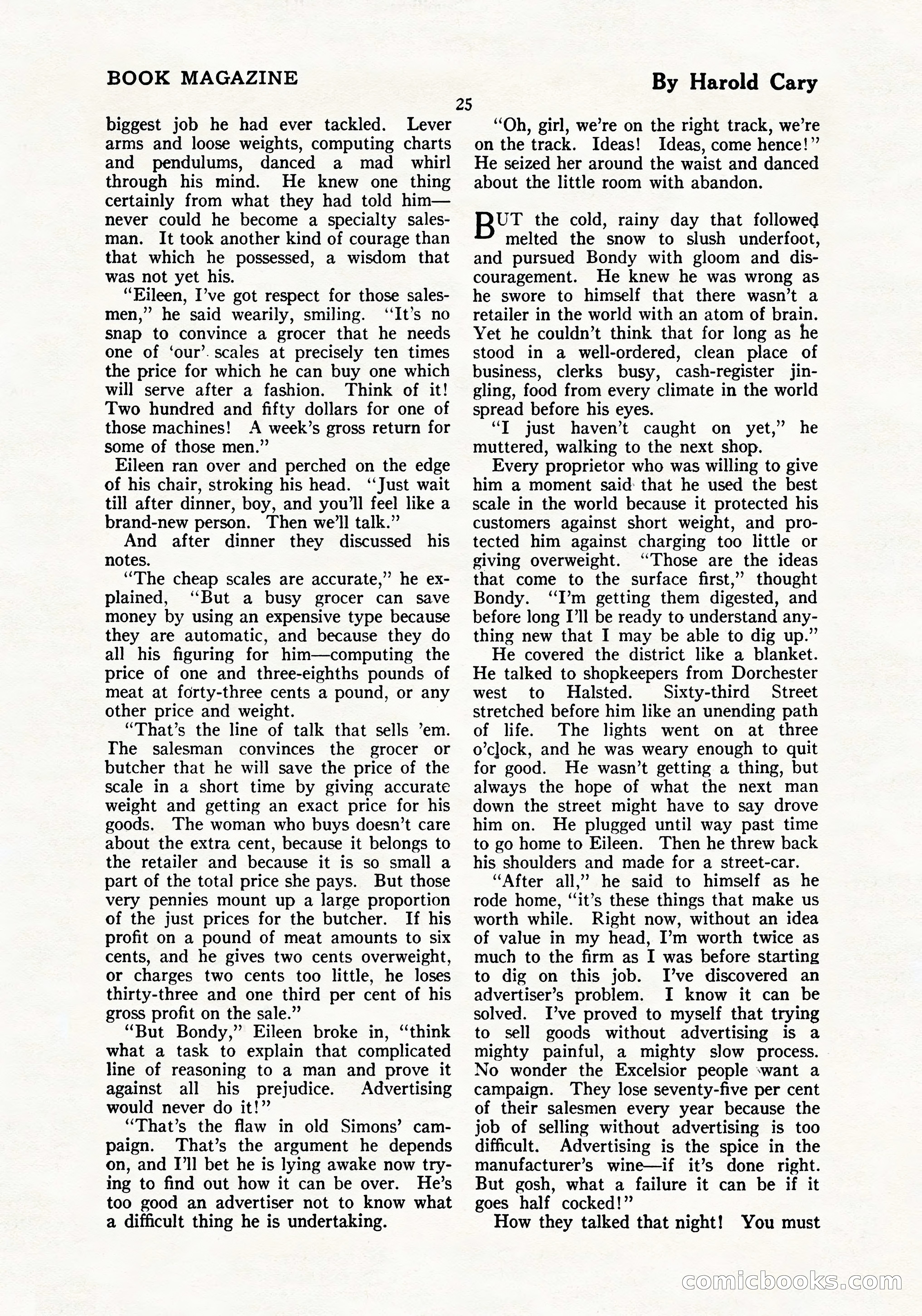 The Blue Book Magazine, July 1919 — page 31 of 212