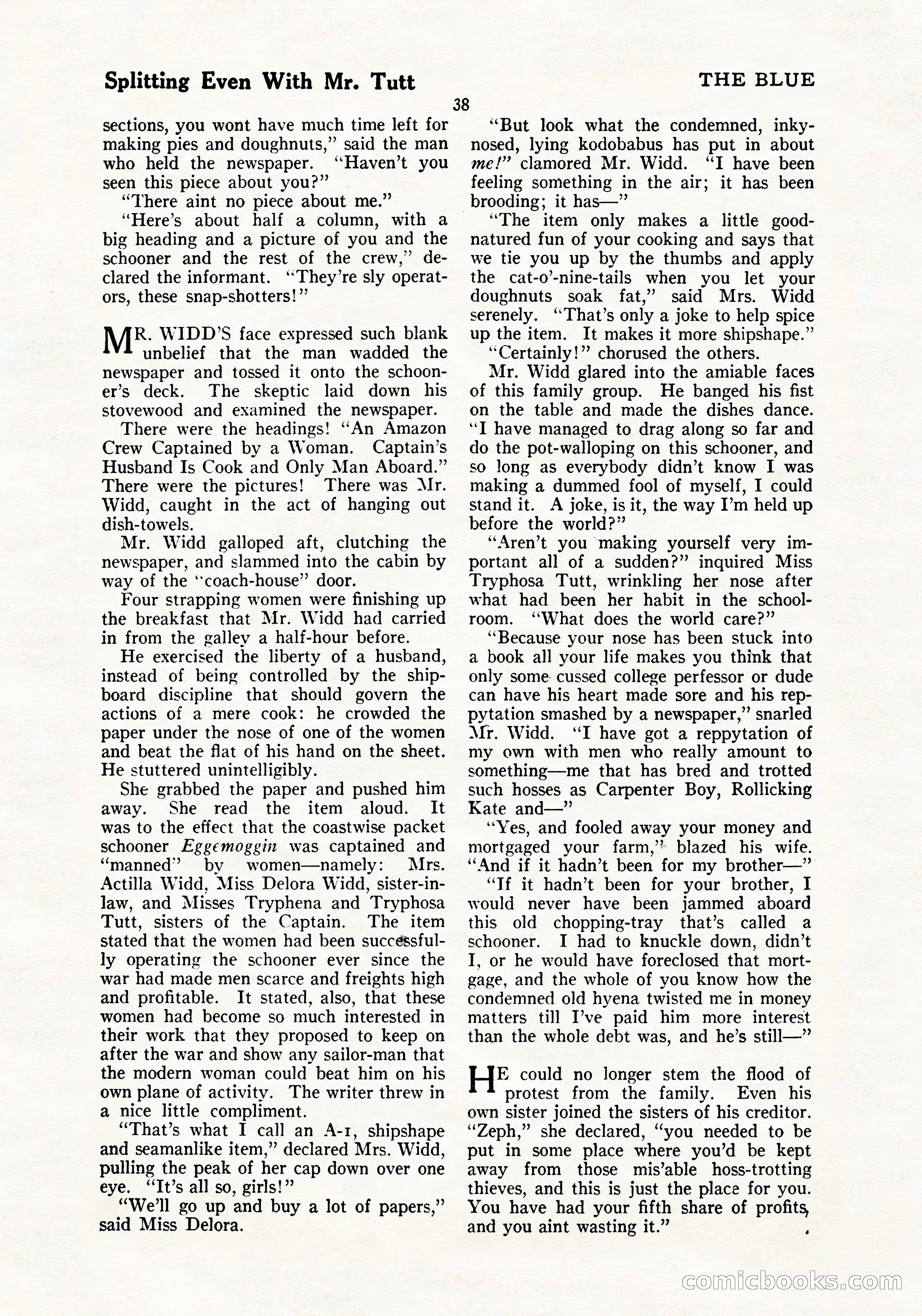 The Blue Book Magazine, July 1919 — page 44 of 212