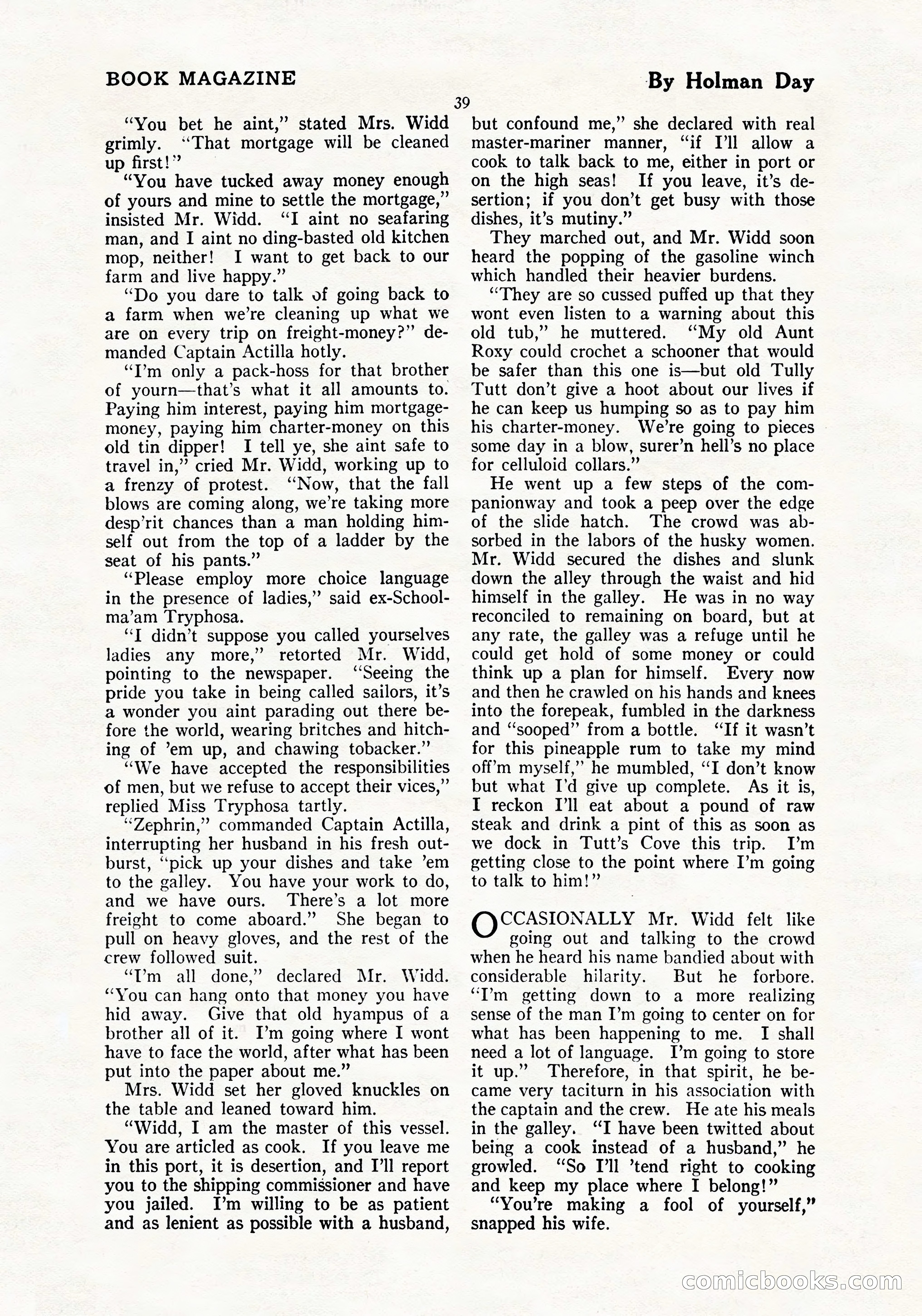 The Blue Book Magazine, July 1919 — page 45 of 212