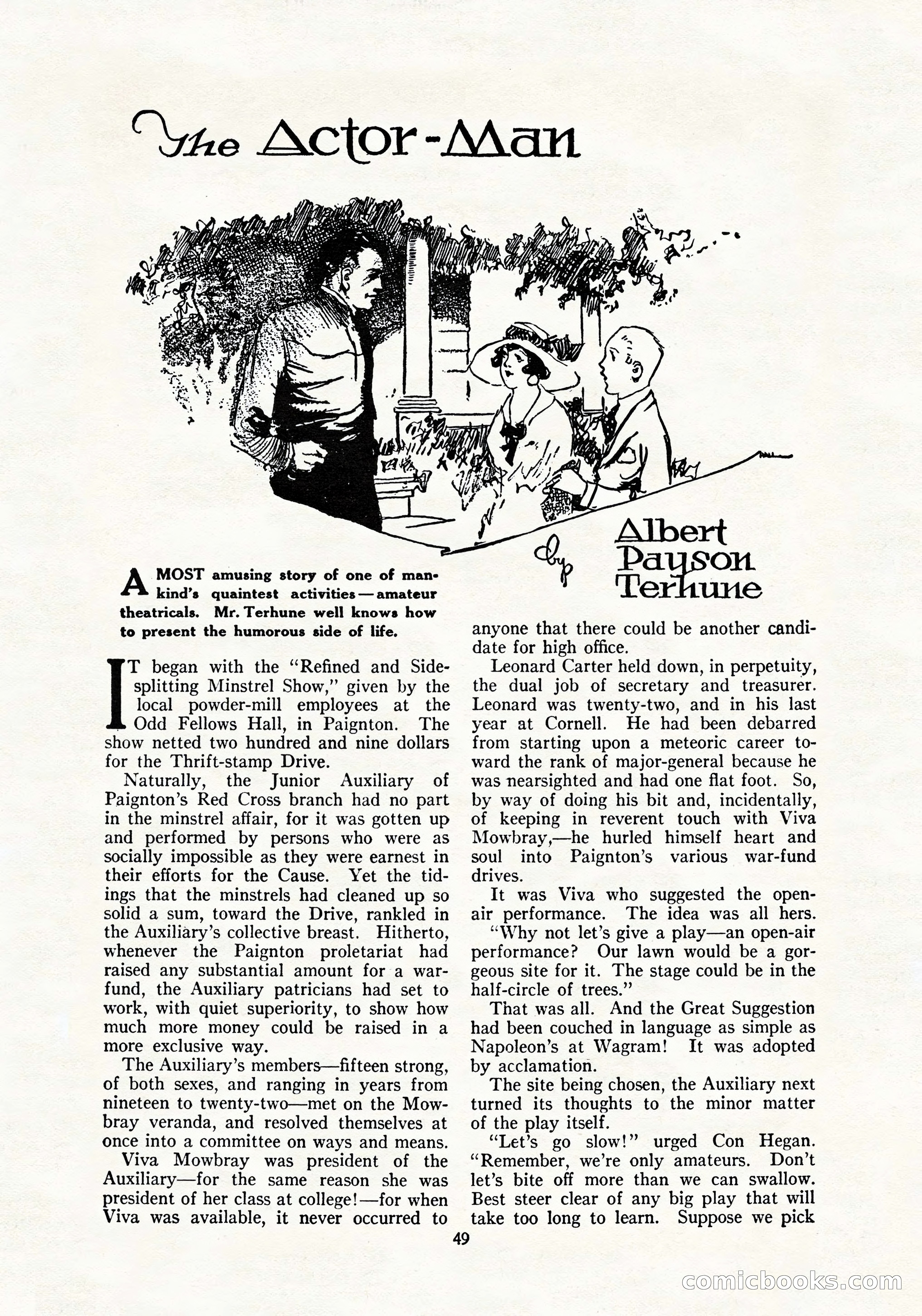 The Blue Book Magazine, July 1919 — page 55 of 212