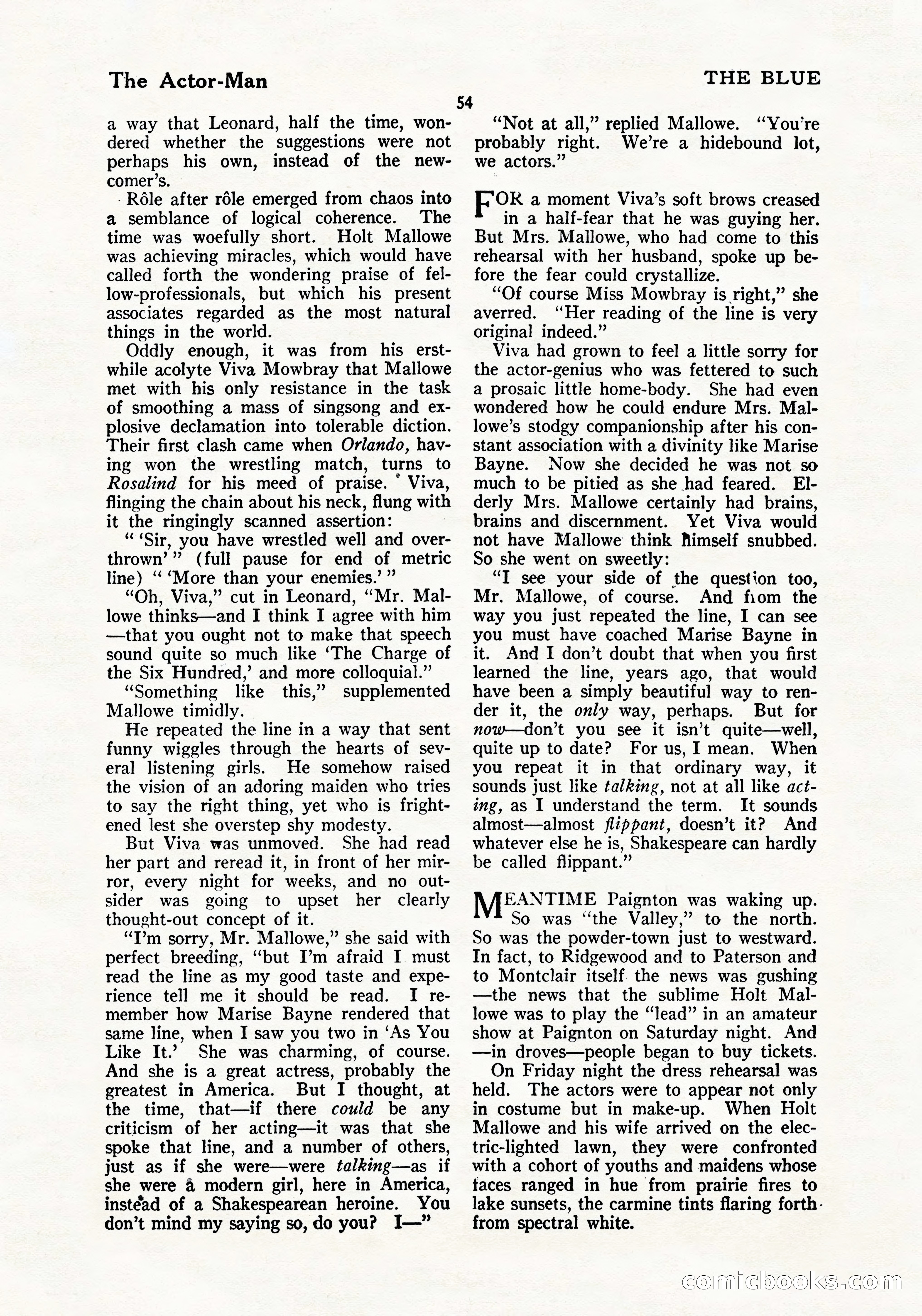 The Blue Book Magazine, July 1919 — page 60 of 212
