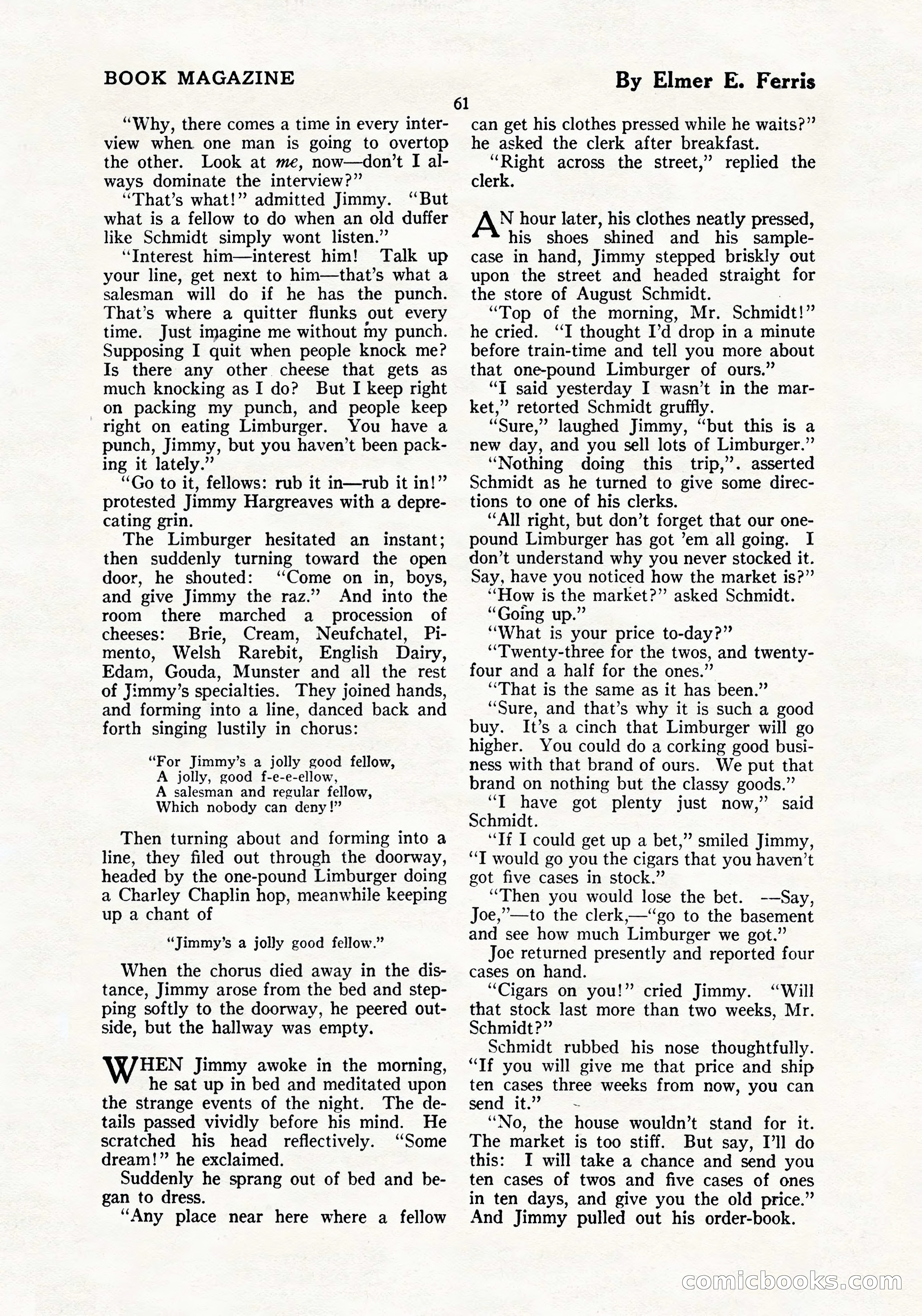 The Blue Book Magazine, July 1919 — page 67 of 212