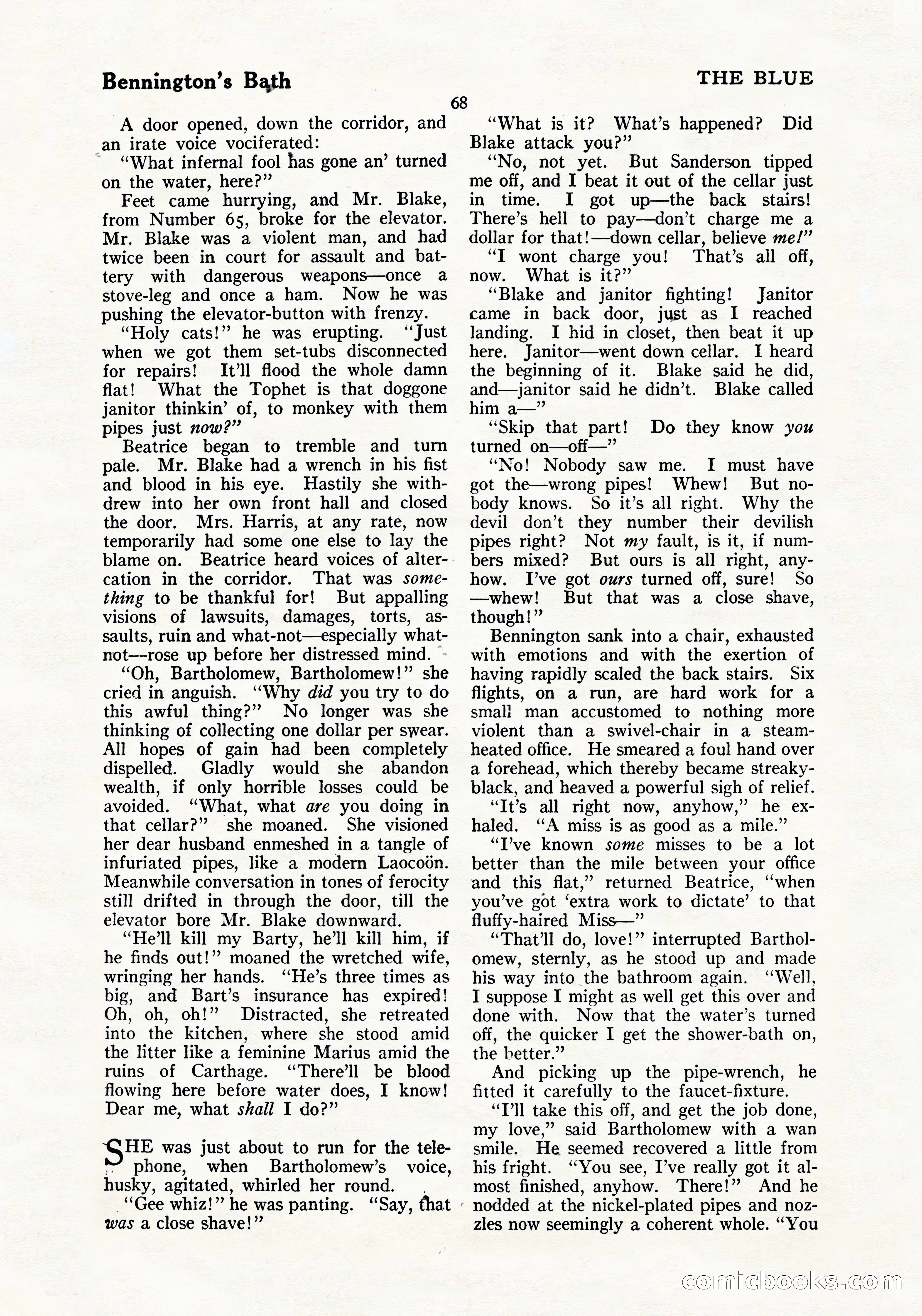 The Blue Book Magazine, July 1919 — page 74 of 212