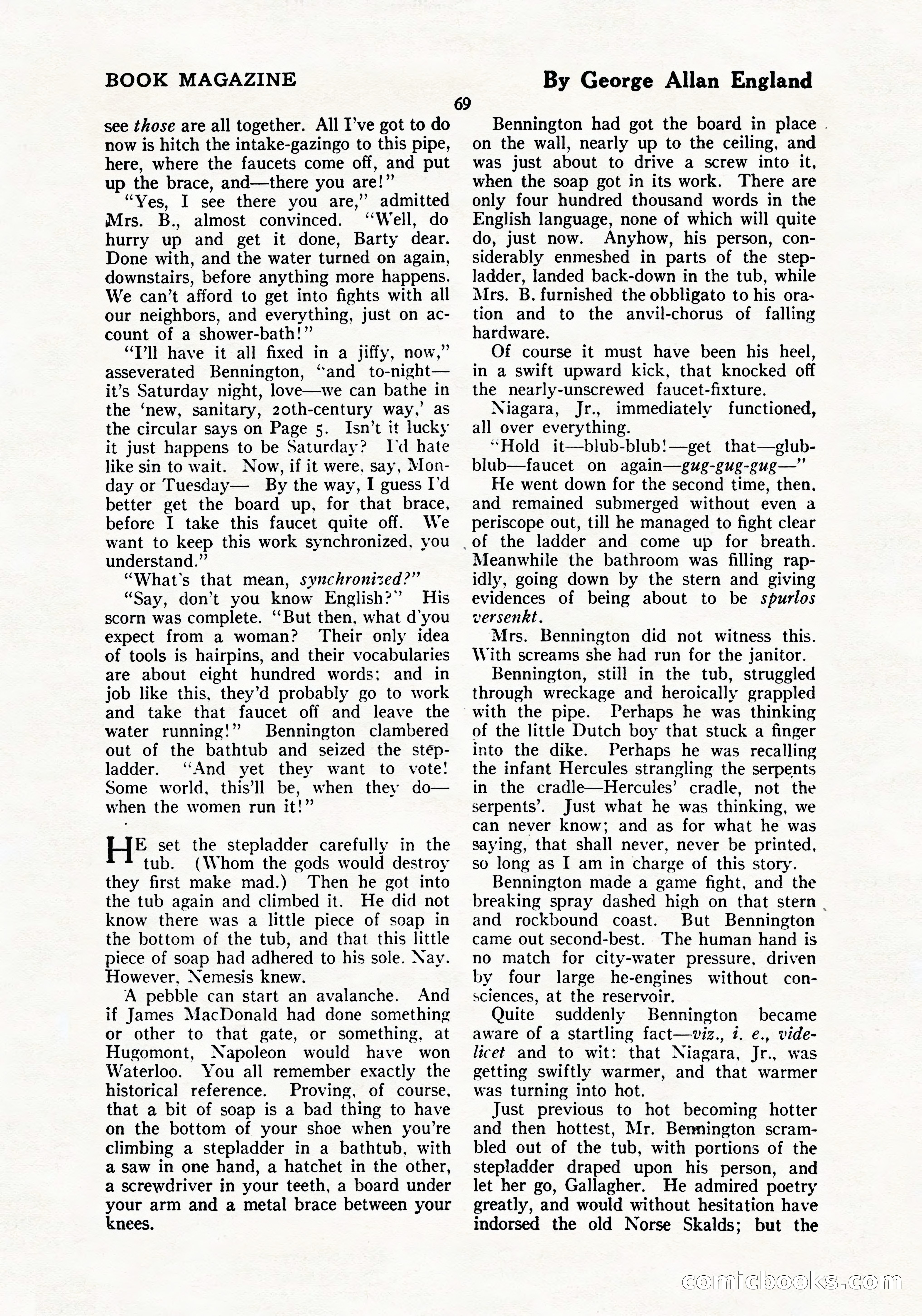 The Blue Book Magazine, July 1919 — page 75 of 212