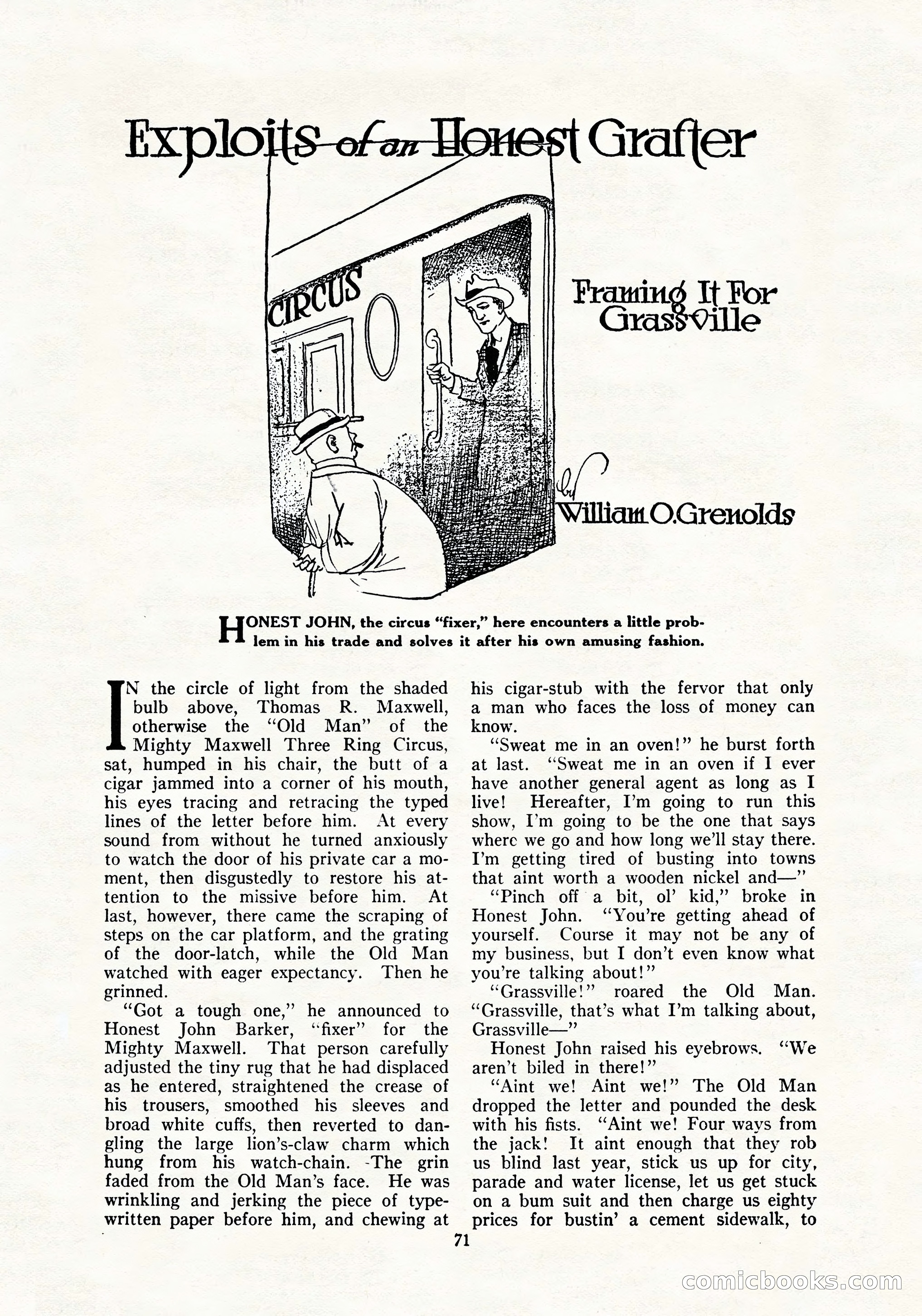 The Blue Book Magazine, July 1919 — page 77 of 212