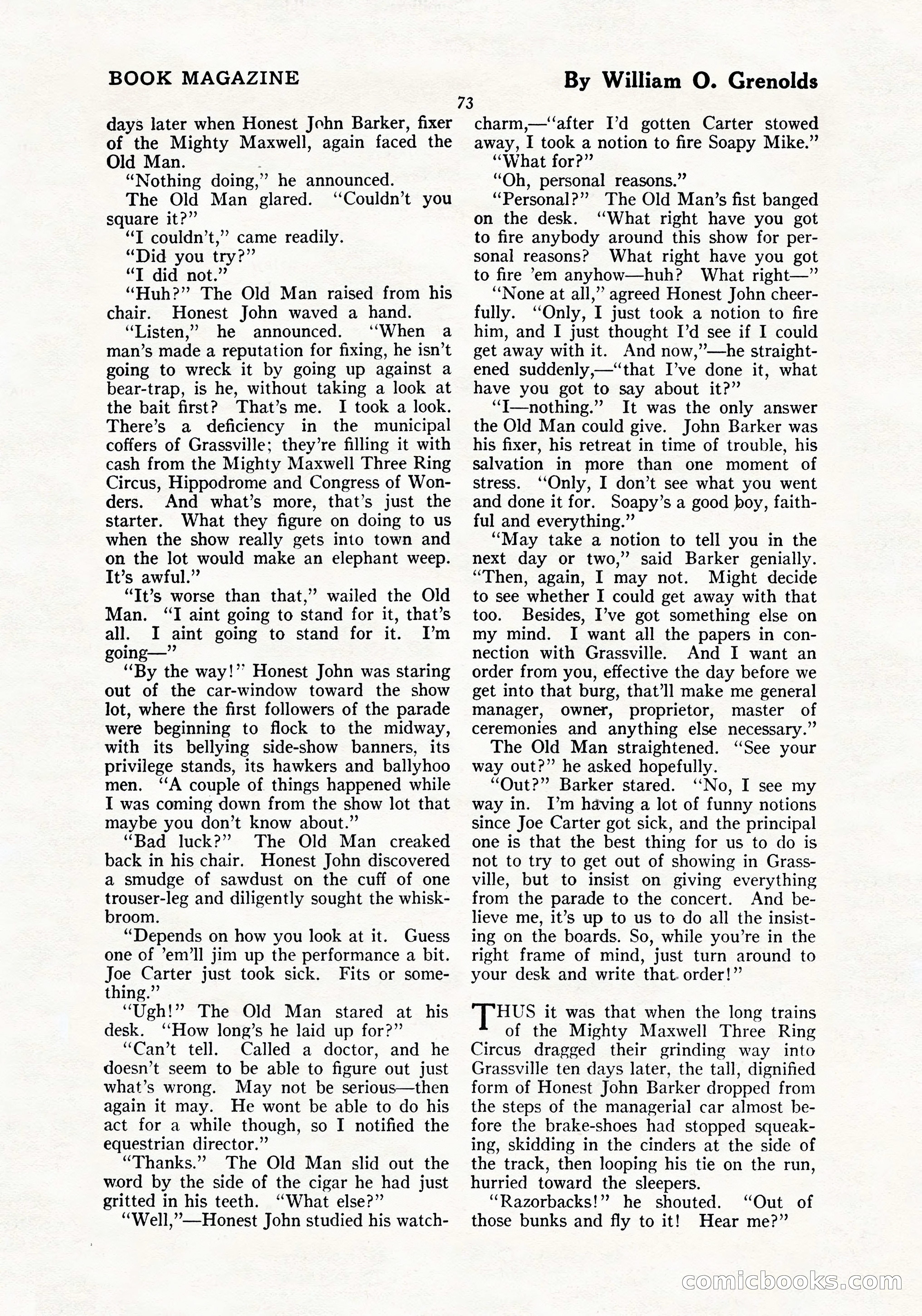 The Blue Book Magazine, July 1919 — page 79 of 212
