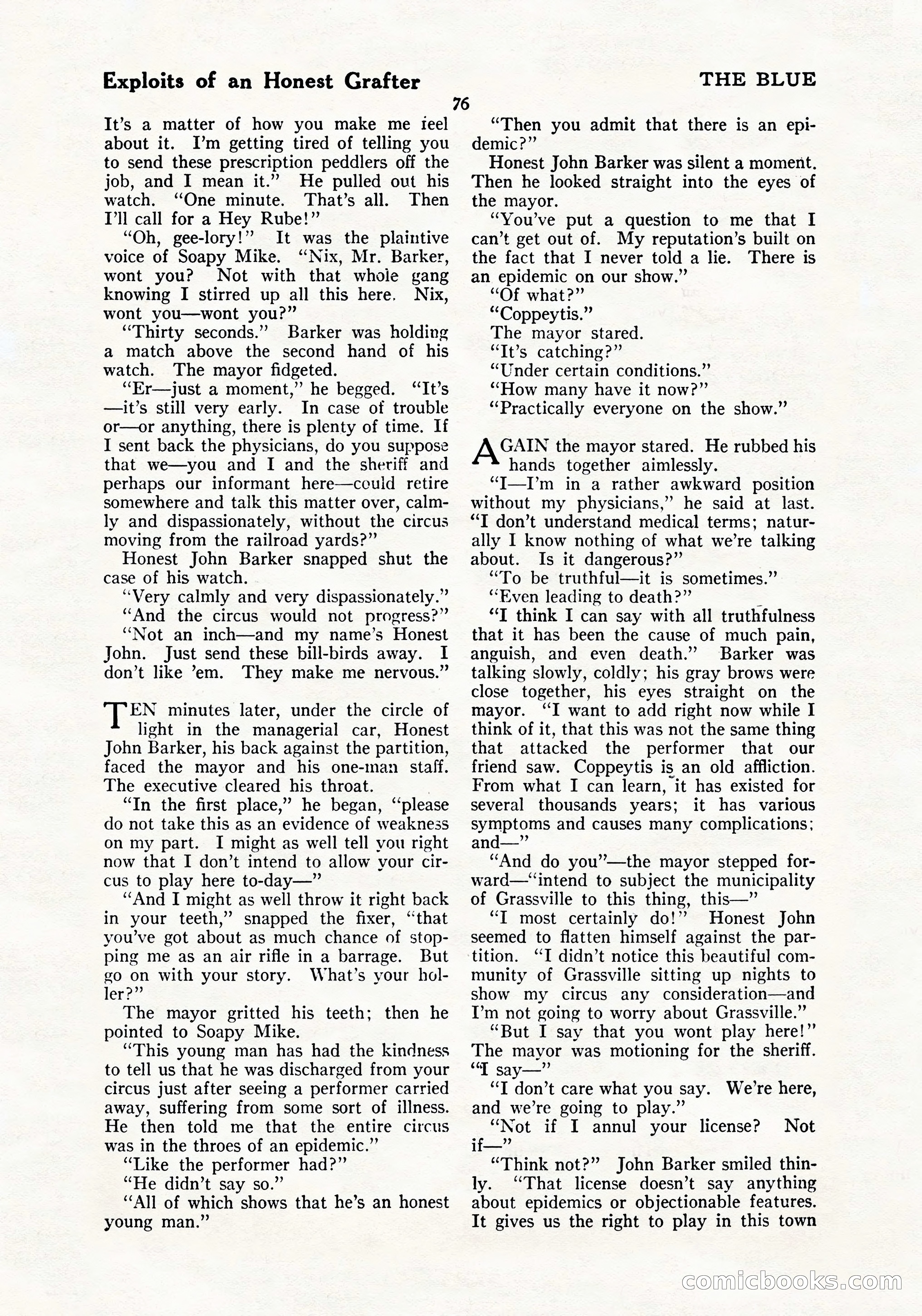 The Blue Book Magazine, July 1919 — page 82 of 212
