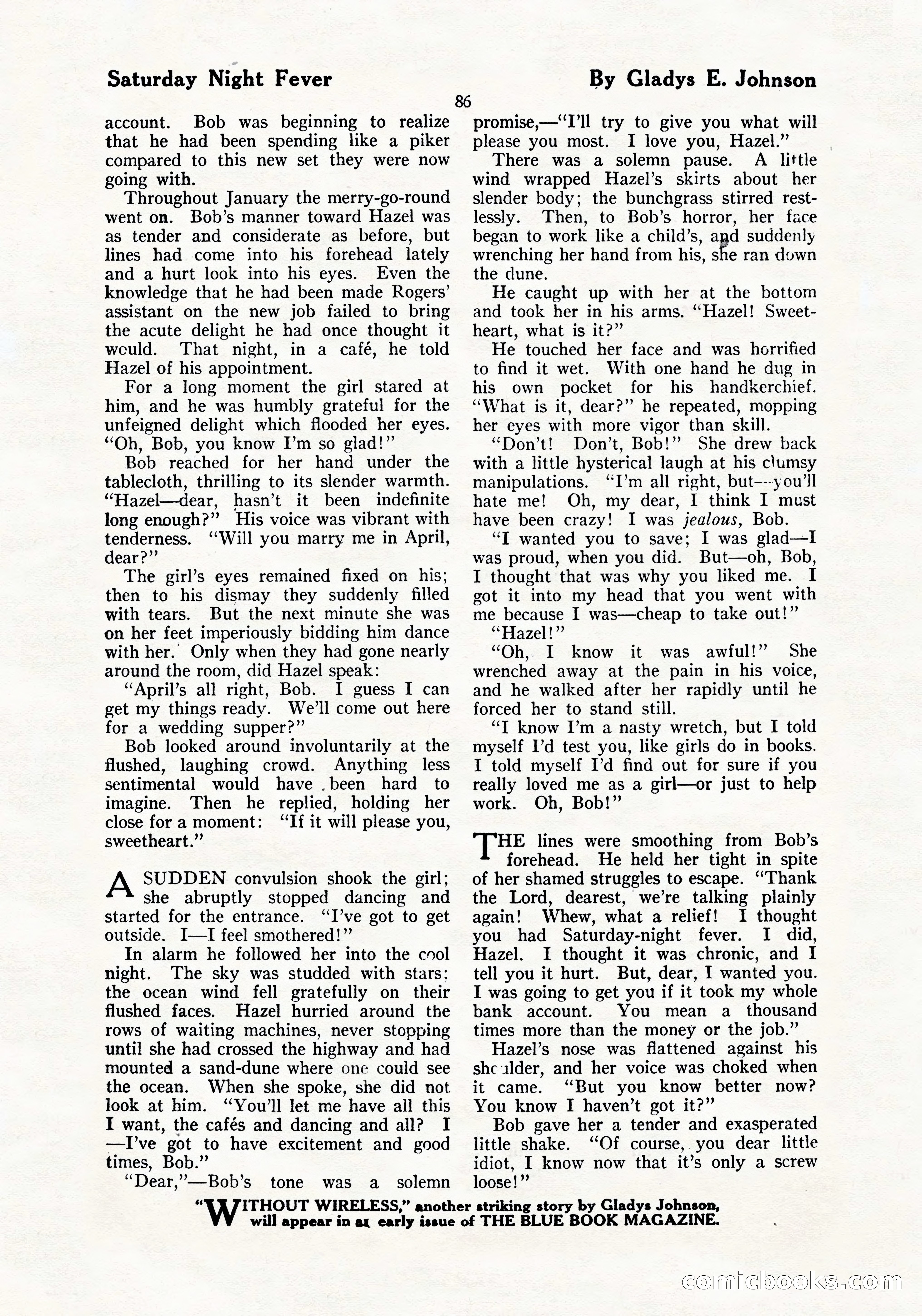 The Blue Book Magazine, July 1919 — page 92 of 212