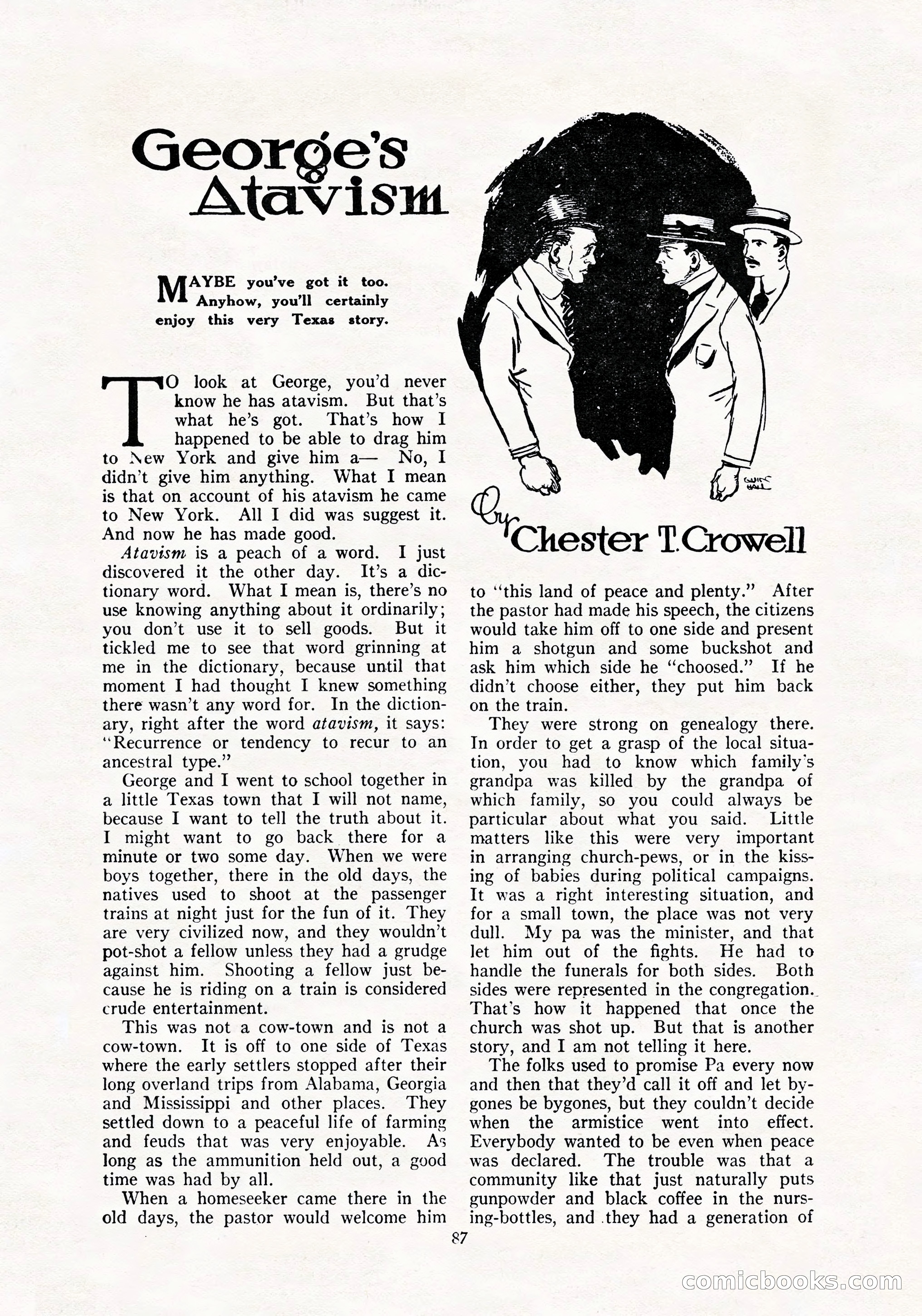 The Blue Book Magazine, July 1919 — page 93 of 212