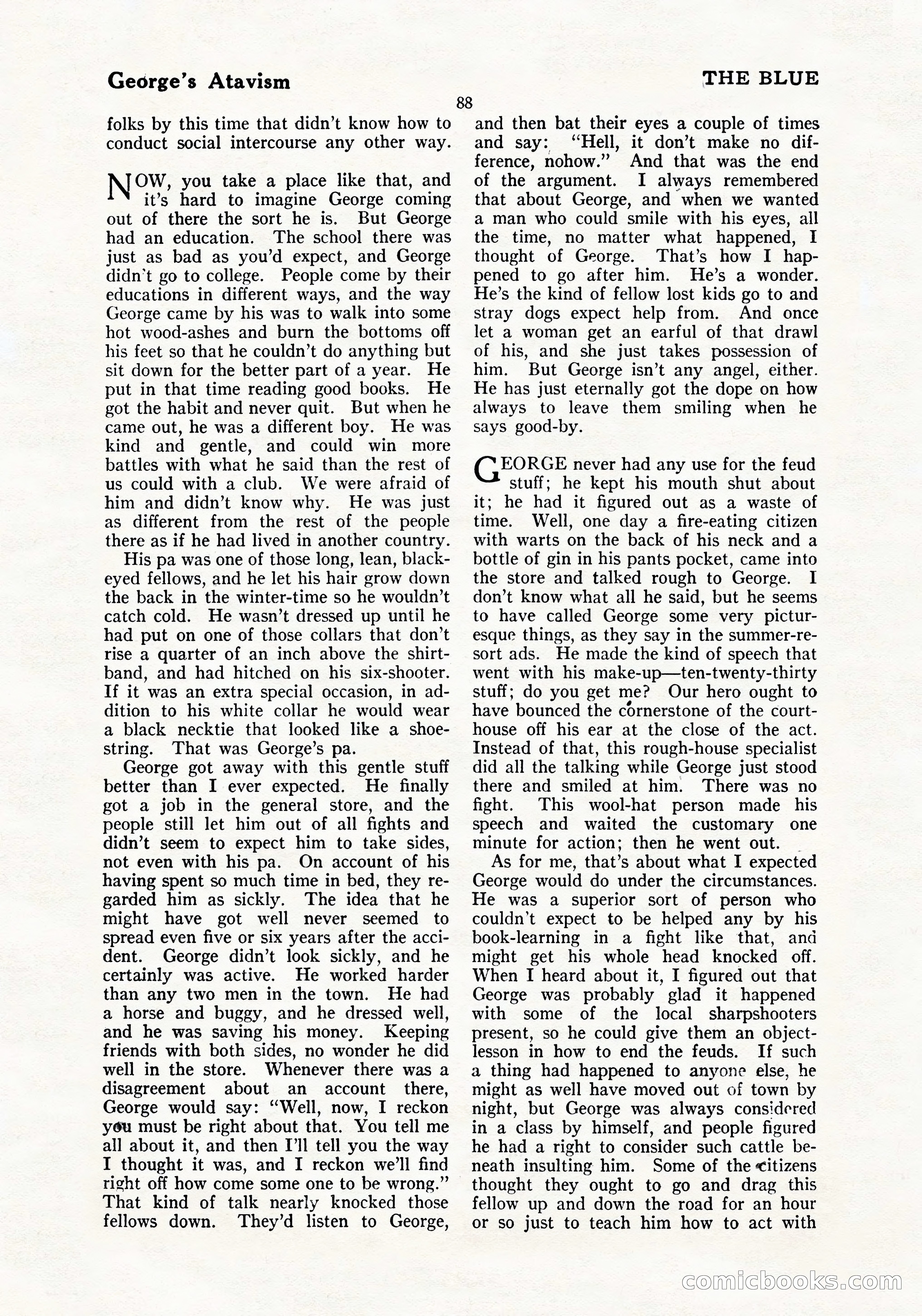 The Blue Book Magazine, July 1919 — page 94 of 212