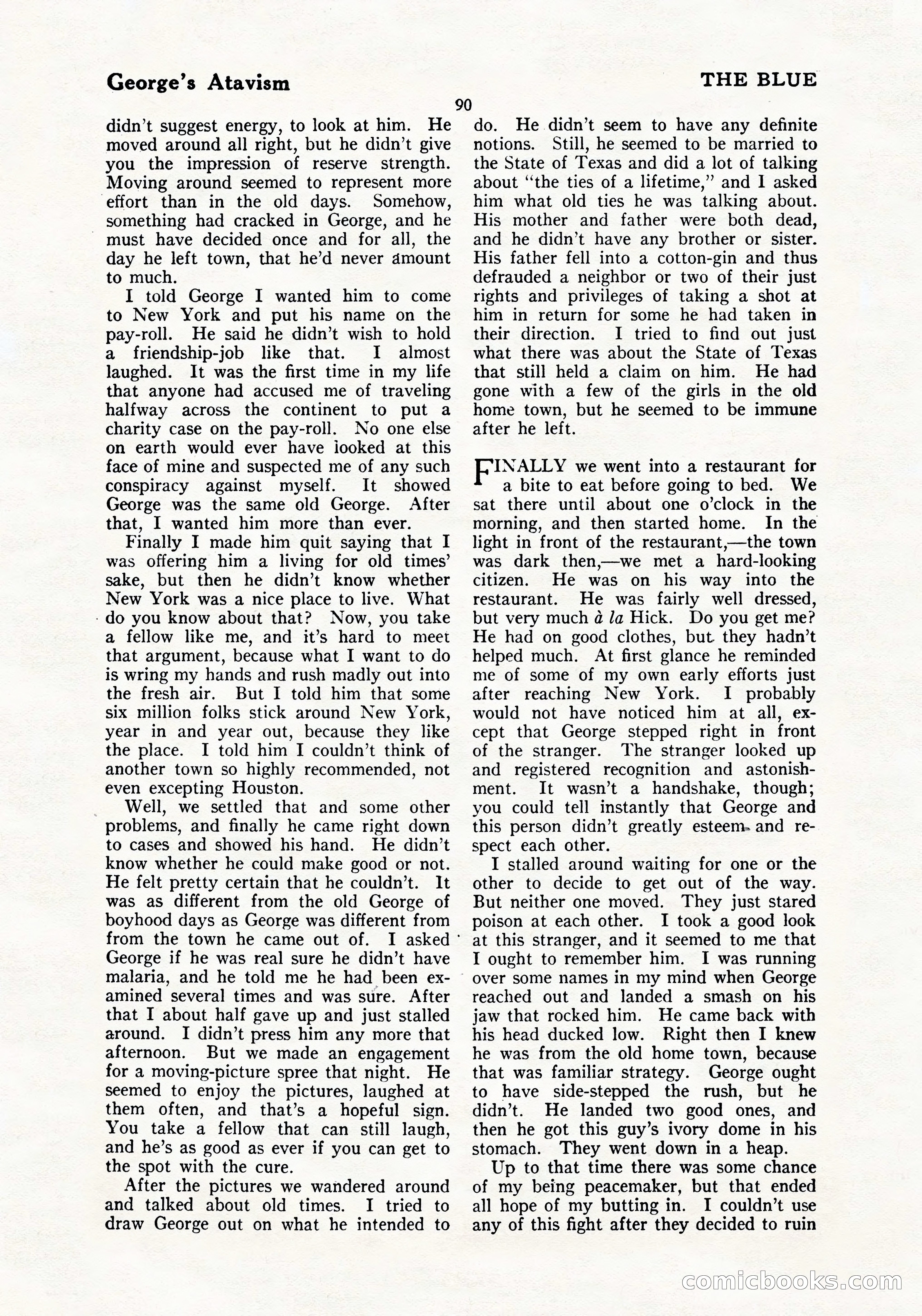 The Blue Book Magazine, July 1919 — page 96 of 212