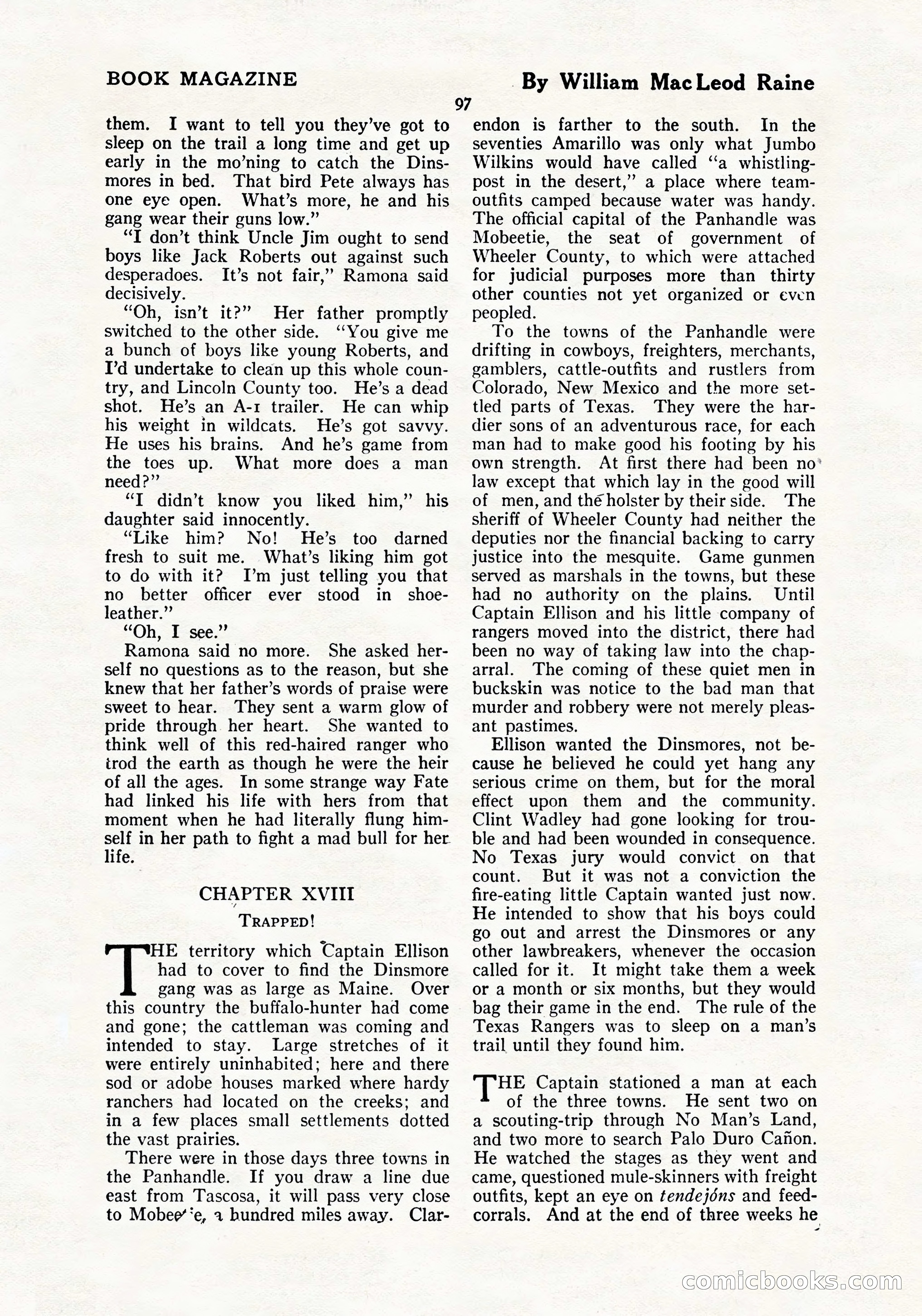 The Blue Book Magazine, July 1919 — page 103 of 212
