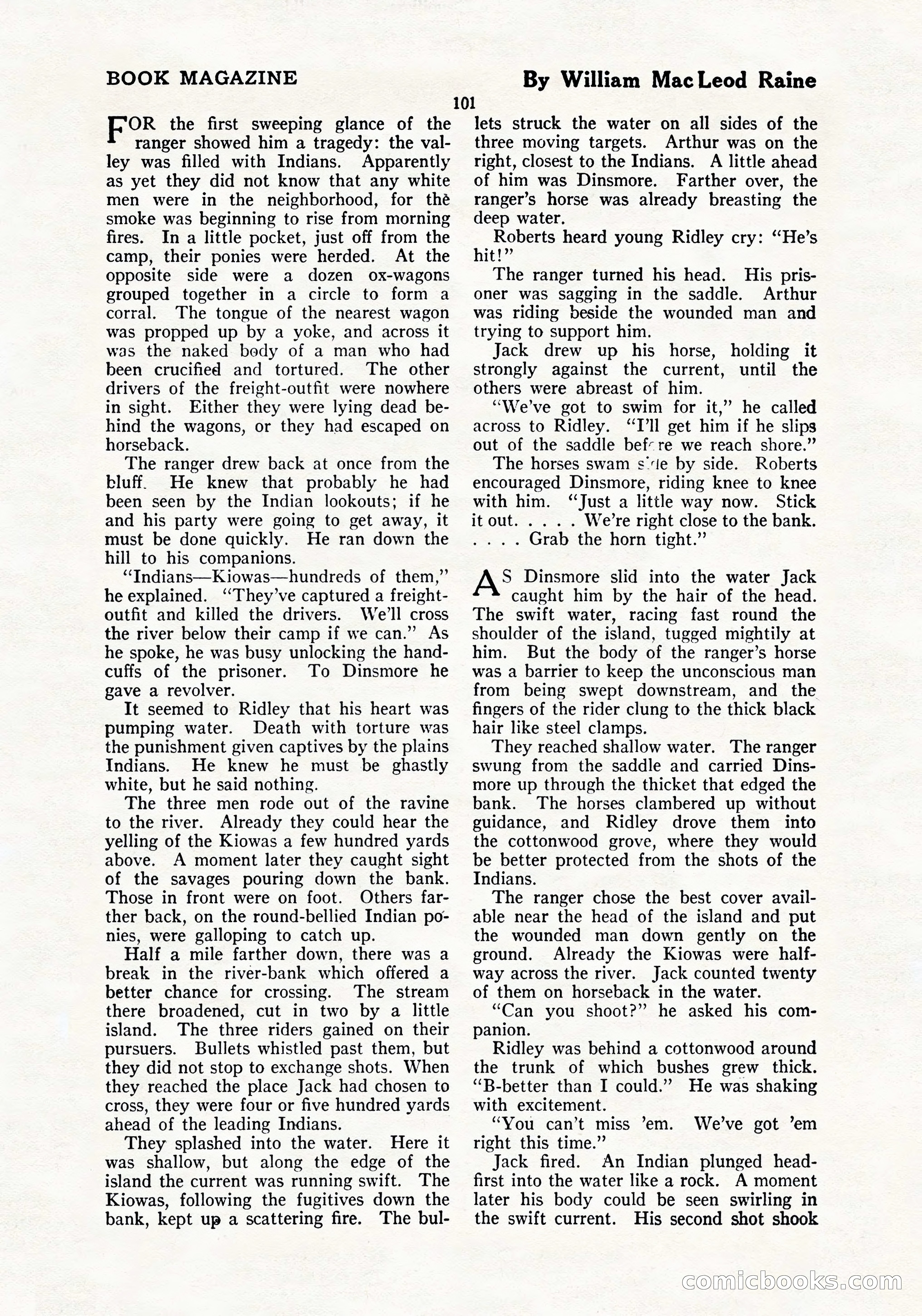 The Blue Book Magazine, July 1919 — page 107 of 212